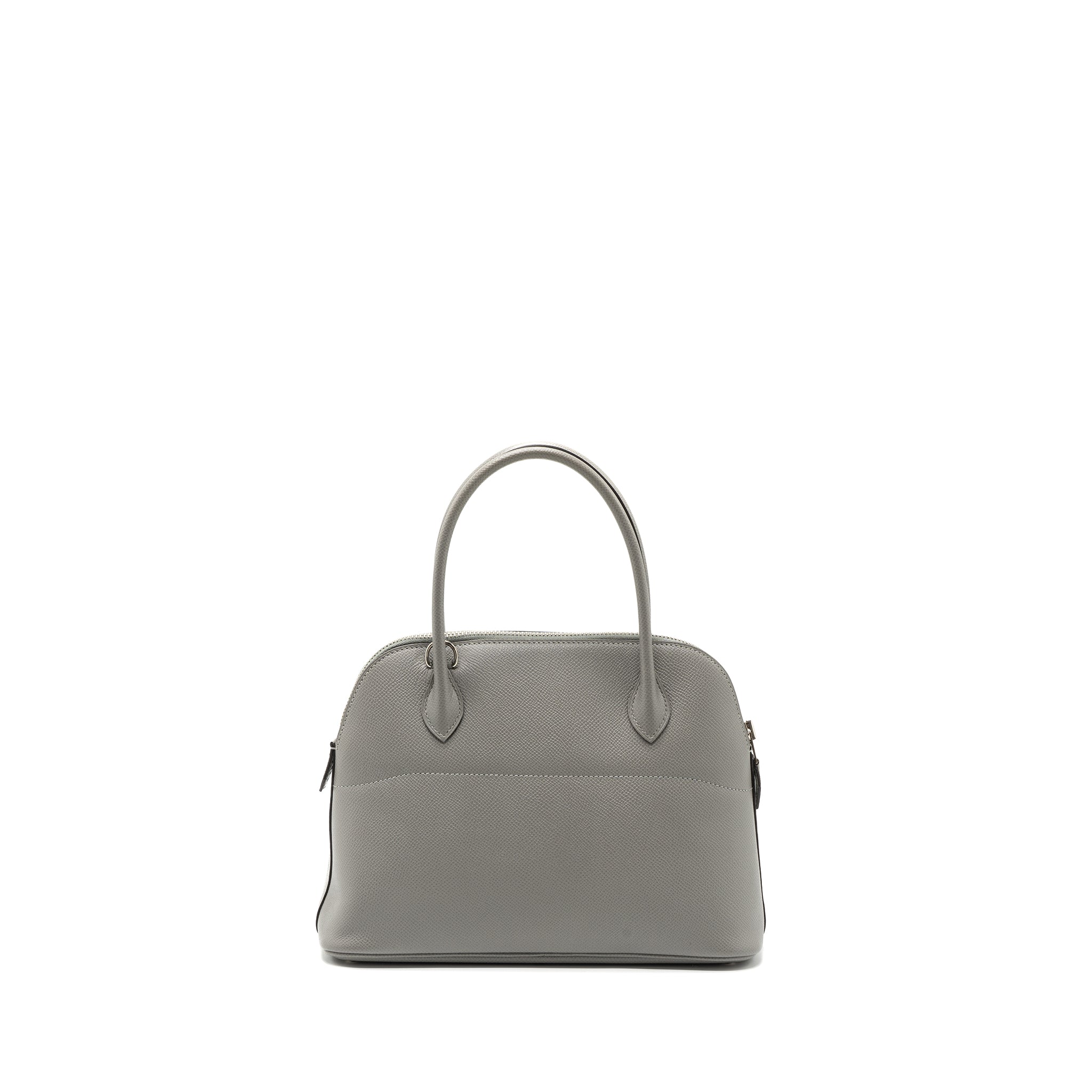HERMES BOLIDE 27 EPSOM 4Z GRIS MOUETTE SHW