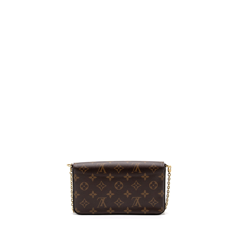 LOUIS VUITTON FELICIE POCHETTE MONOGRAM CANVAS GHW