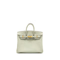 HERMES BIRKIN 25 TOGO GRIS NEVE GHW
