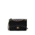 CHANEL JUMBO CLASSIC DOUBLE FLAP BAG CAVIAR BLACK GHW
