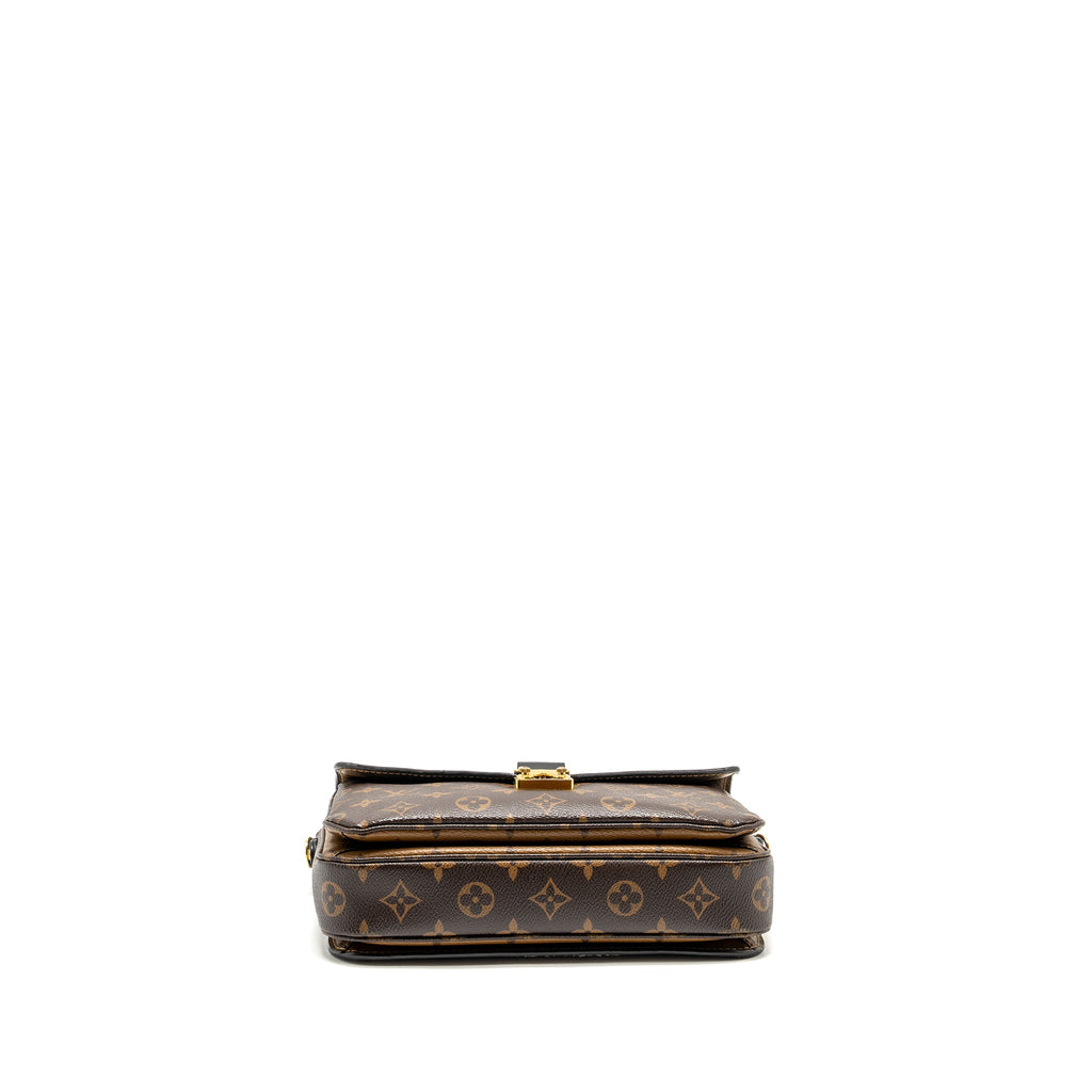 LOUIS VUITTON POCHETTE MÉTIS MONOGRAM REVERSE CANVAS GHW