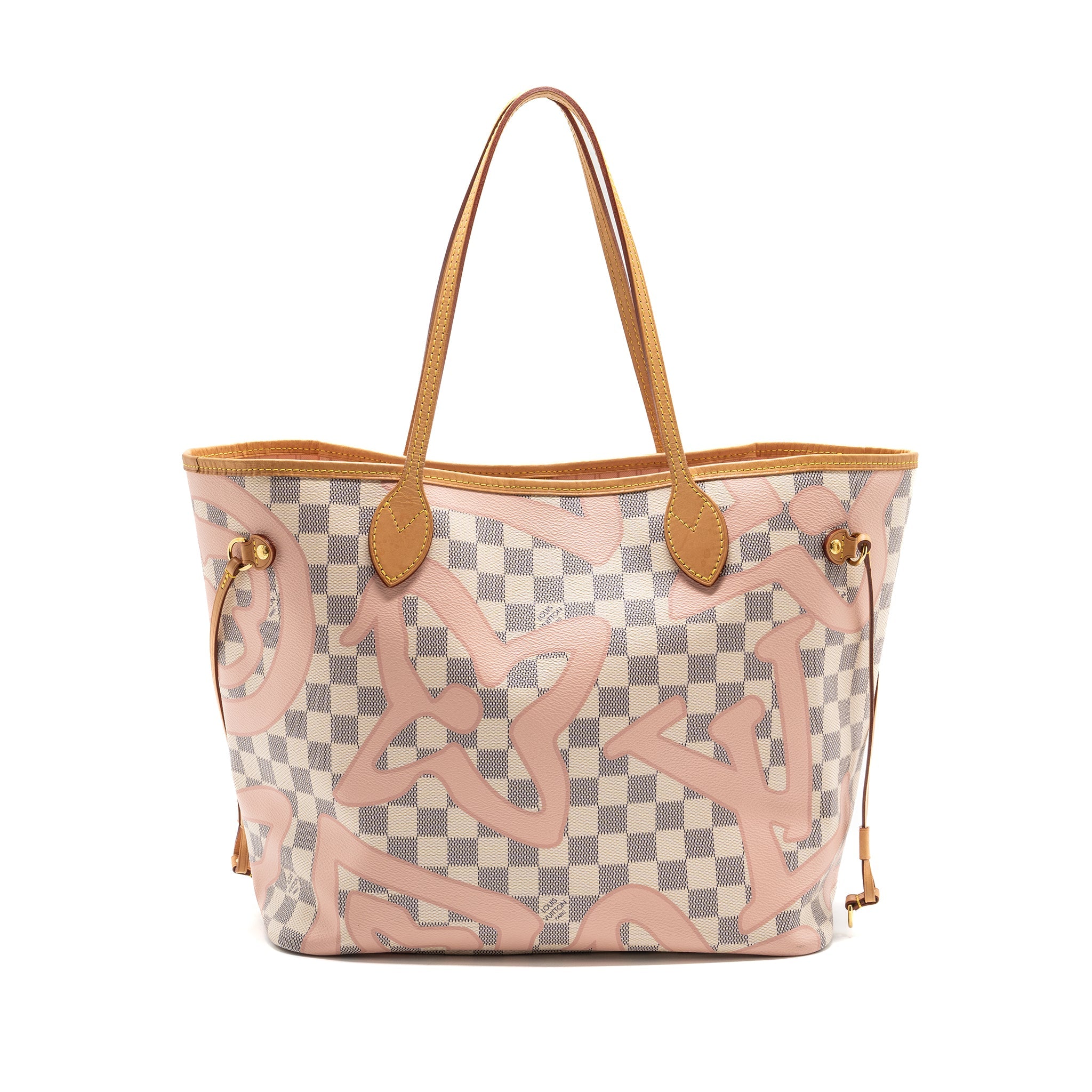 LOUIS VUITTON NEVERFULL MM DAMIER AZUR TAHITI GHW