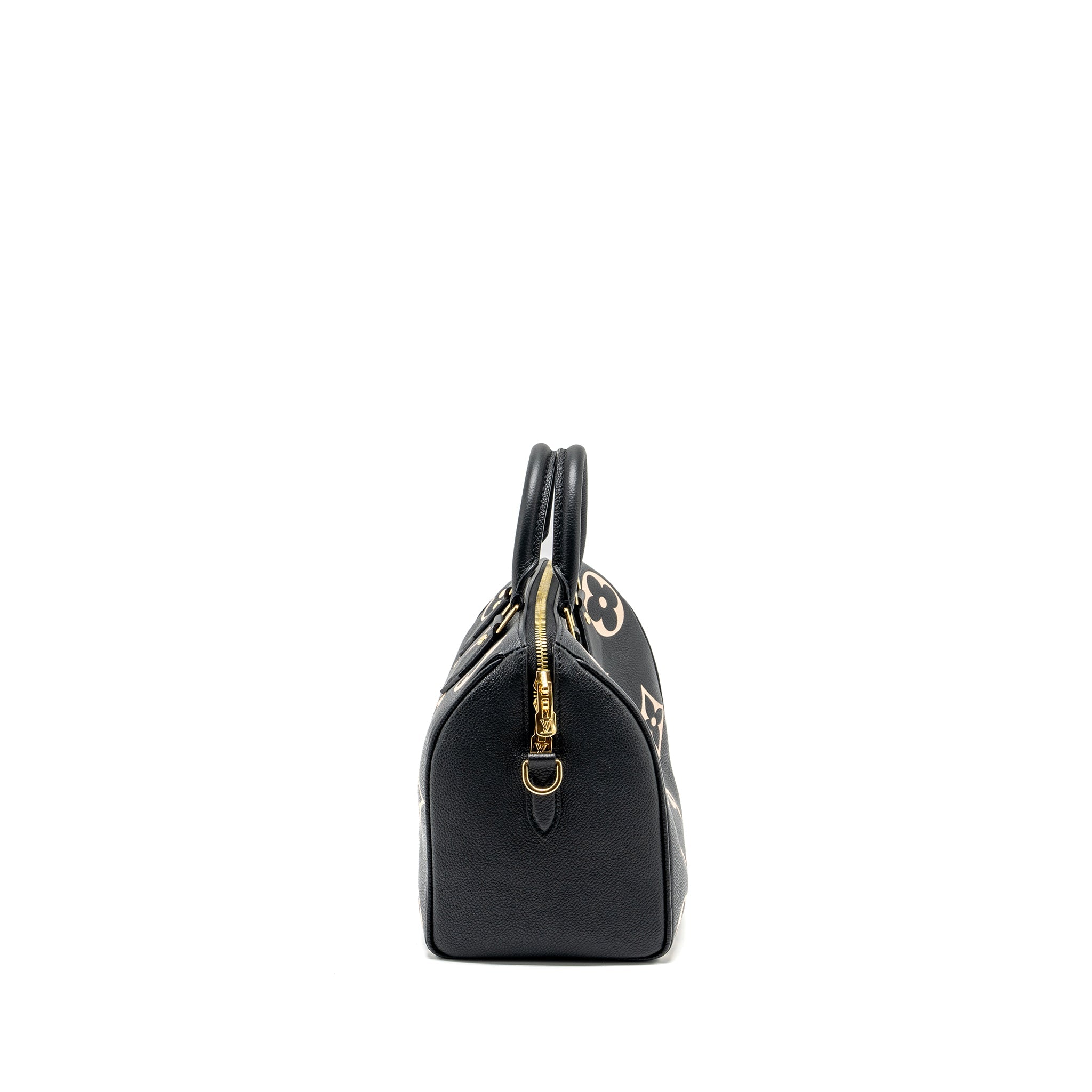 LOUIS VUTTION SPEEDY BANDOULIERE 25 BICOLOUR MONOGRAM EMPREINTE BLACK/MULTICOLOUR GHW