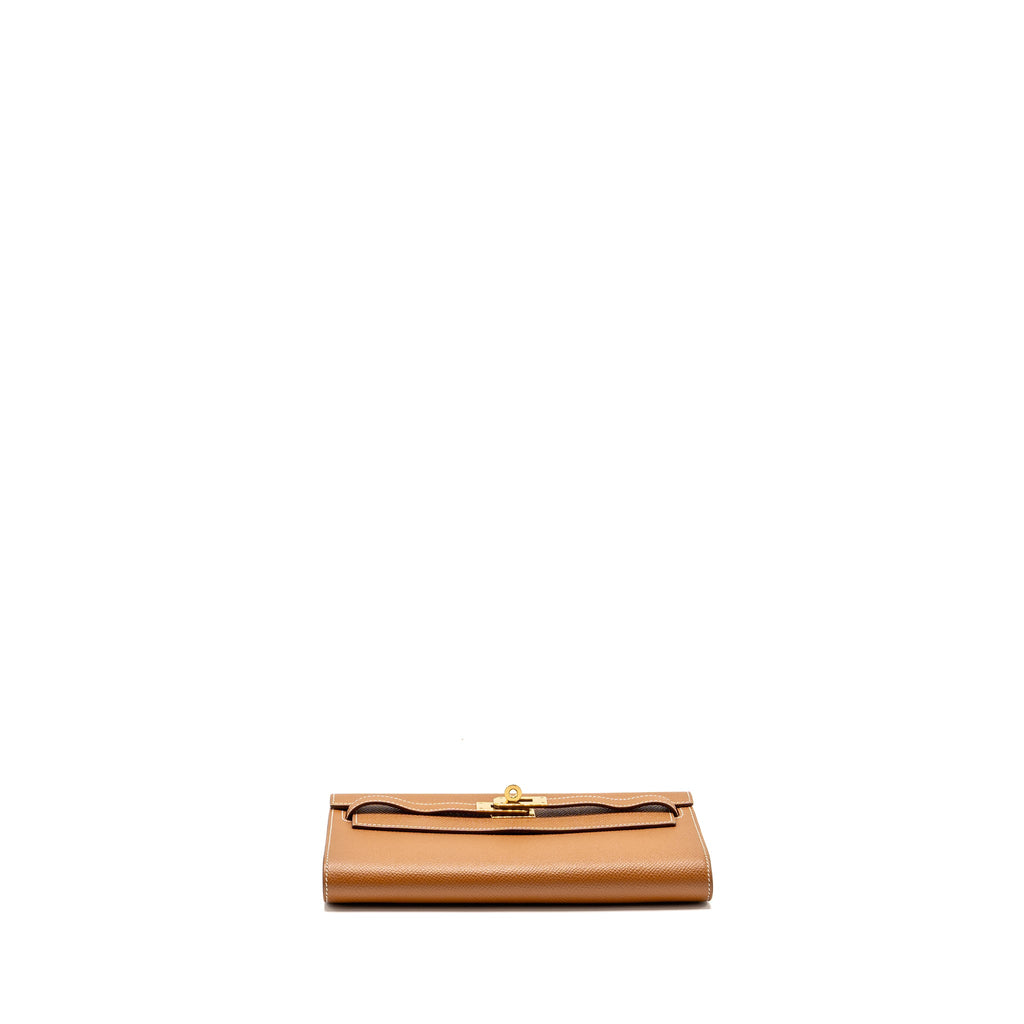 HERMES KELLY TO GO EPSOM GOLD GHW