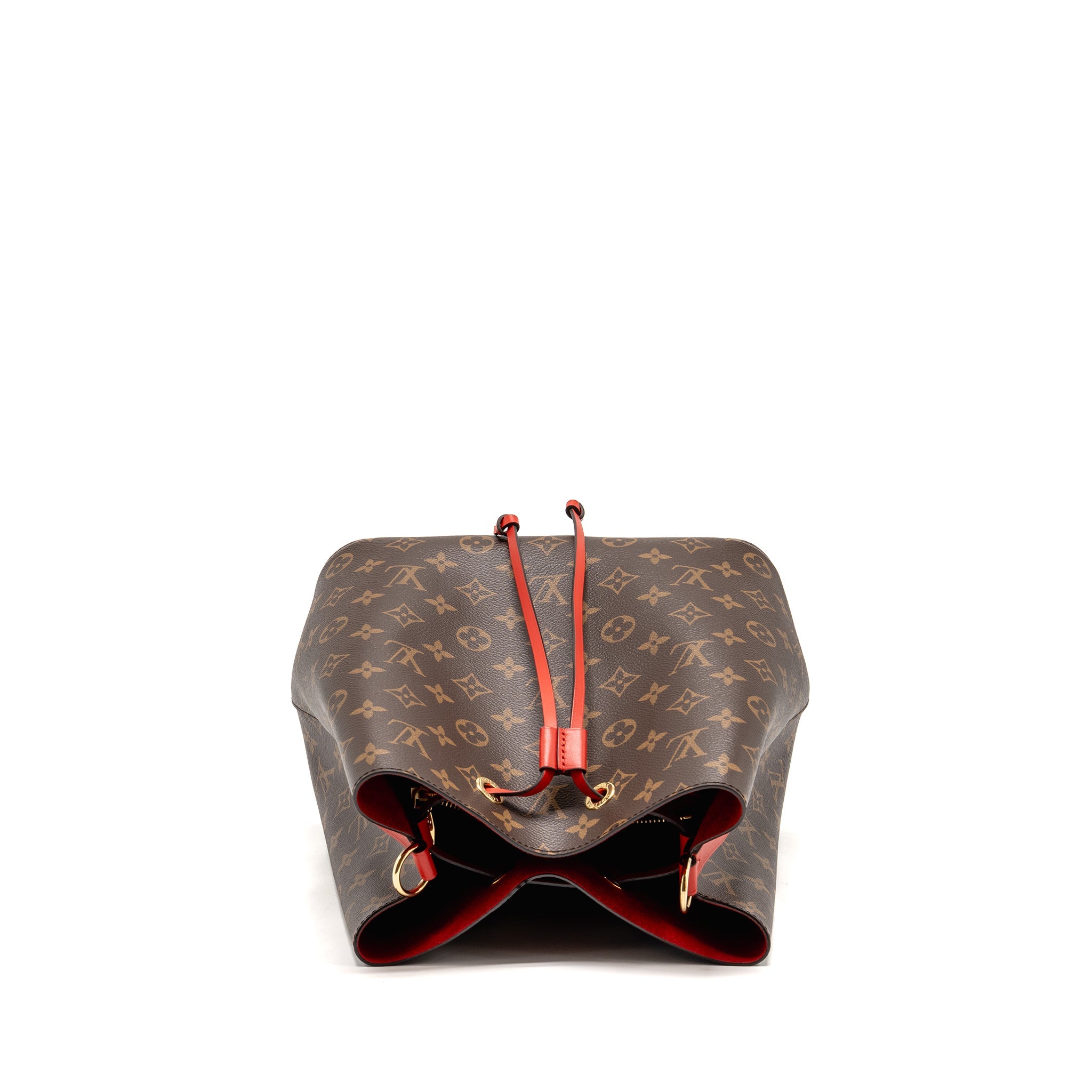 LOUIS VUITTON NEO NOE MONOGRAM CANVAS RED GHW