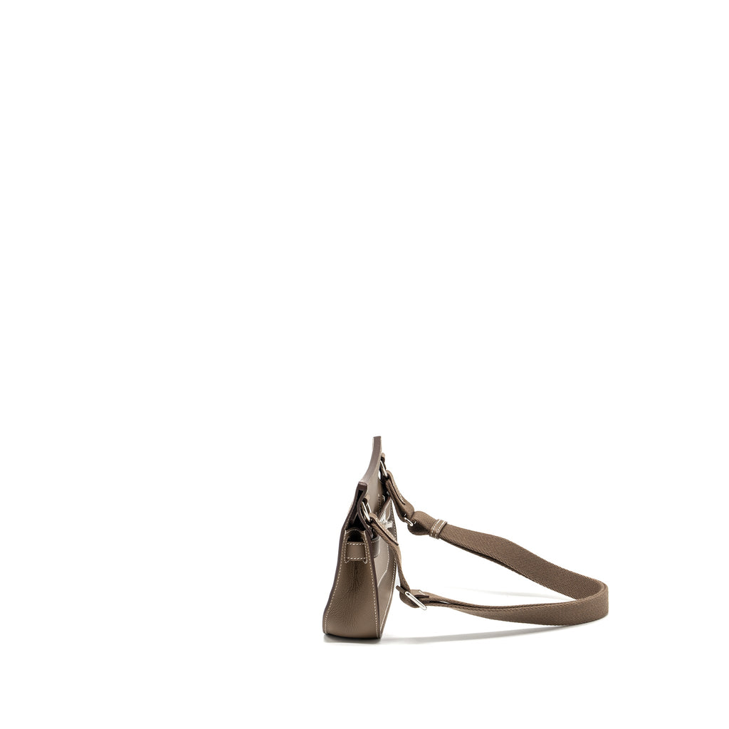 HERMES MINI JYPSIERE EVERCOLOR ETOUPE SHW