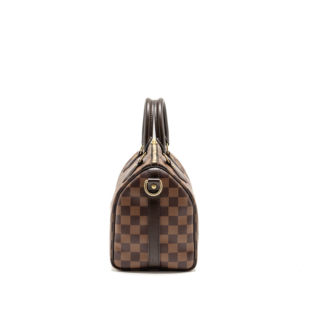LOUIS VUITTON SPEEDY BANDOULIERE 25 DAMIER EBENE GHW