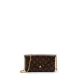 LOUIS VUITTON FELICIE POCHETTE MONOGRAM CANVAS GHW