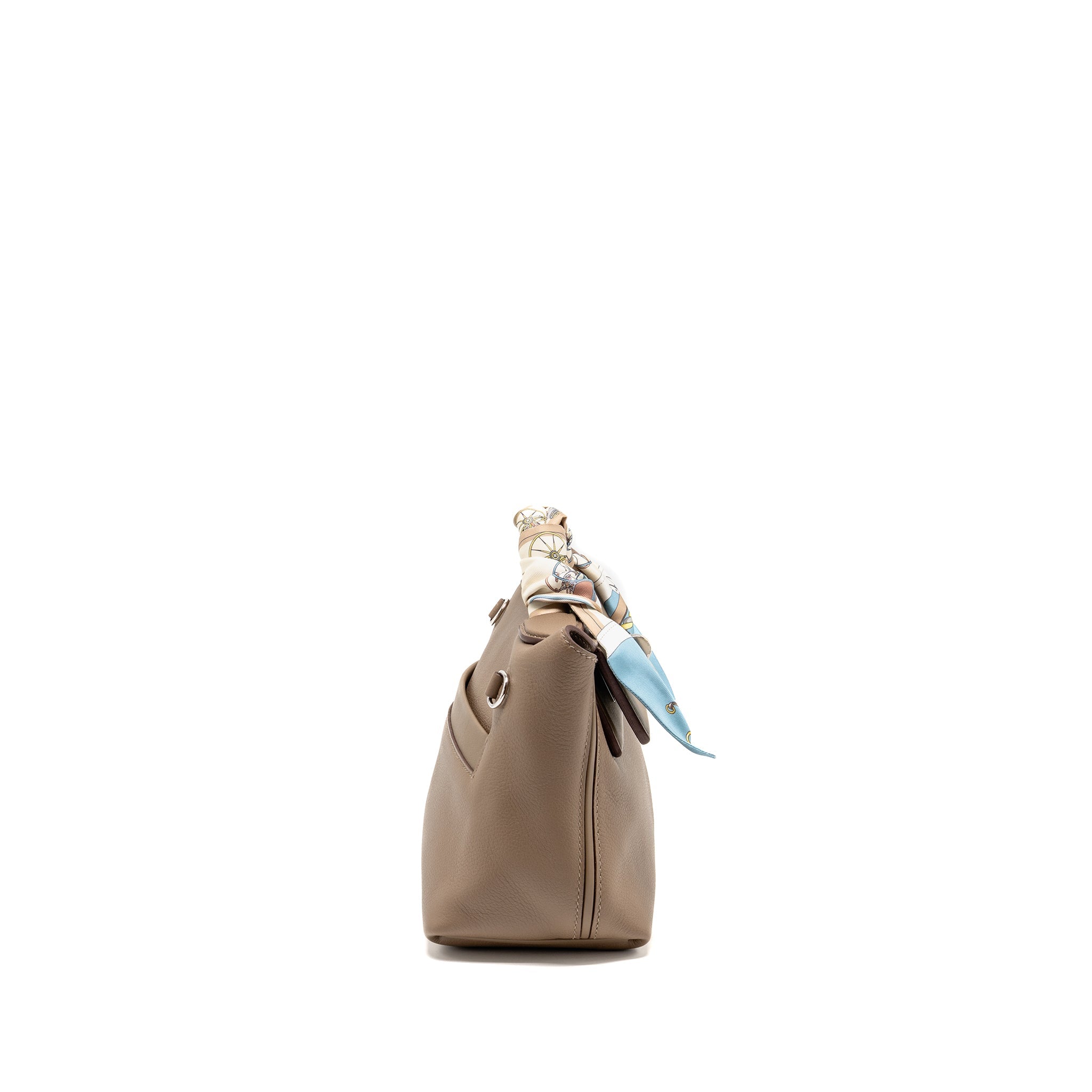 HERMES MINI 24/24 2424-21 BAG EVERCOLOR ETOUPE SHW