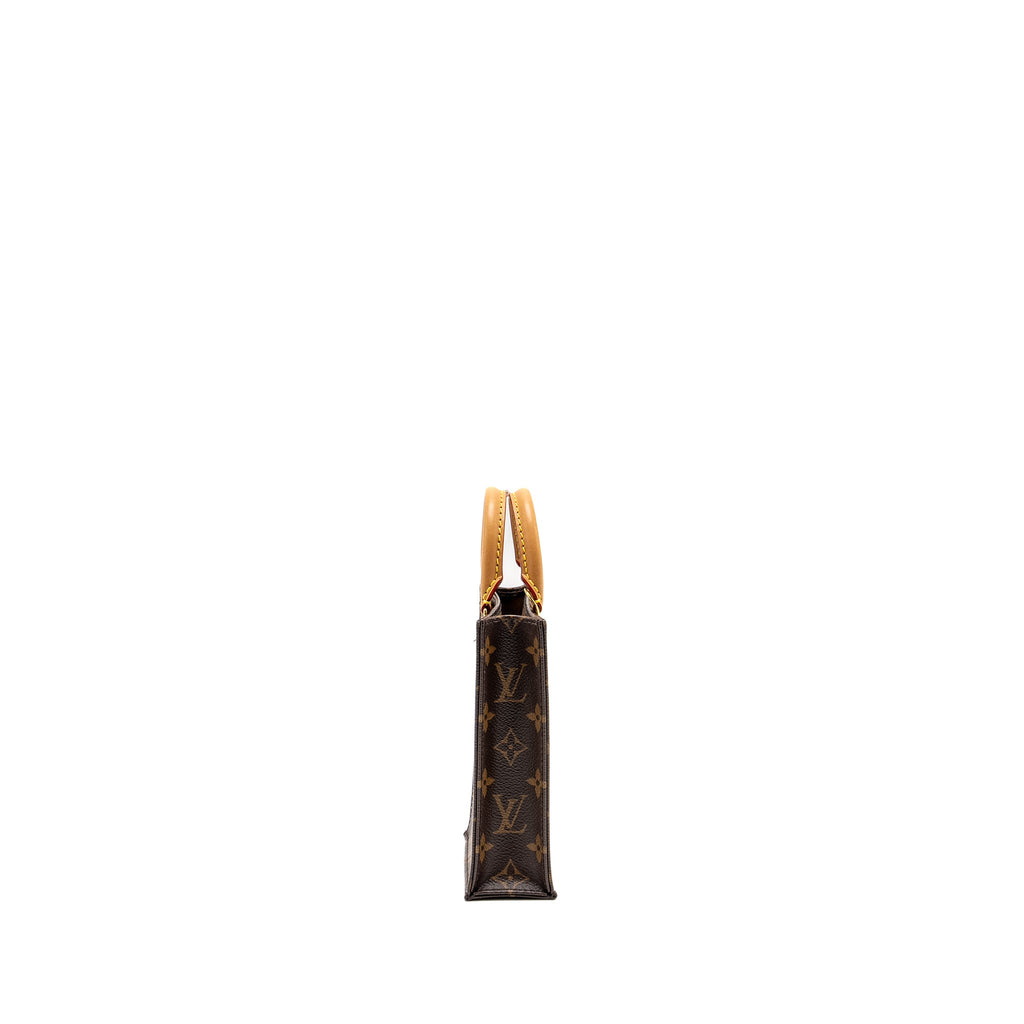 LOUIS VUITTON PETIT SAC PLAT MONOGRAM CANVAS GHW
