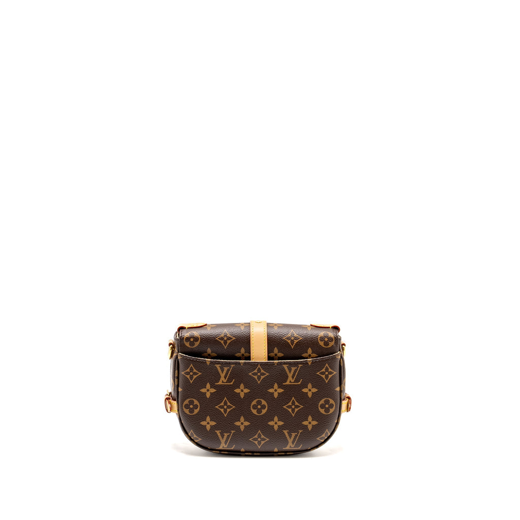 LOUIS VUITTON SAUMUR BB MONOGRAM CANVAS GHW