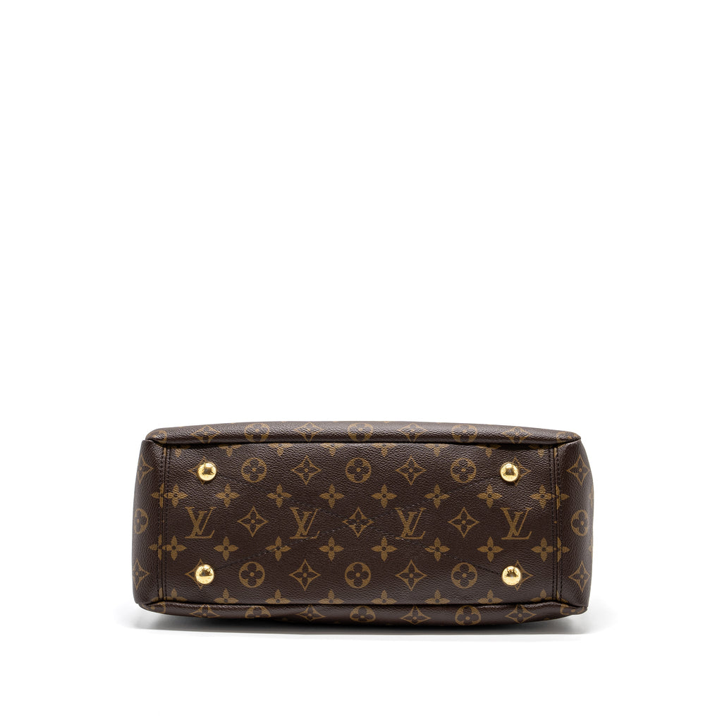 LOUIS VUITTON PALLAS DUNE TOTE BAG MONOGRAM CANVAS / BEIGE GHW