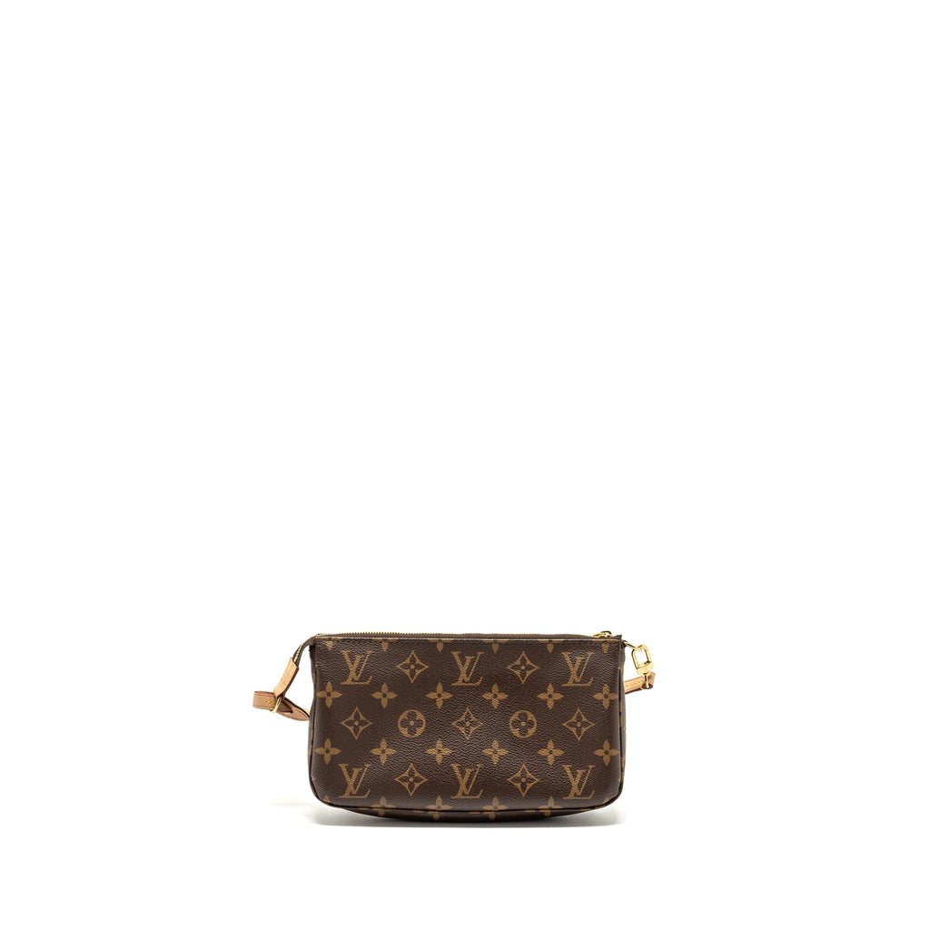LOUIS VUITTON POCHETTE ACCESSORIES MONOGRAM CANVAS GHW