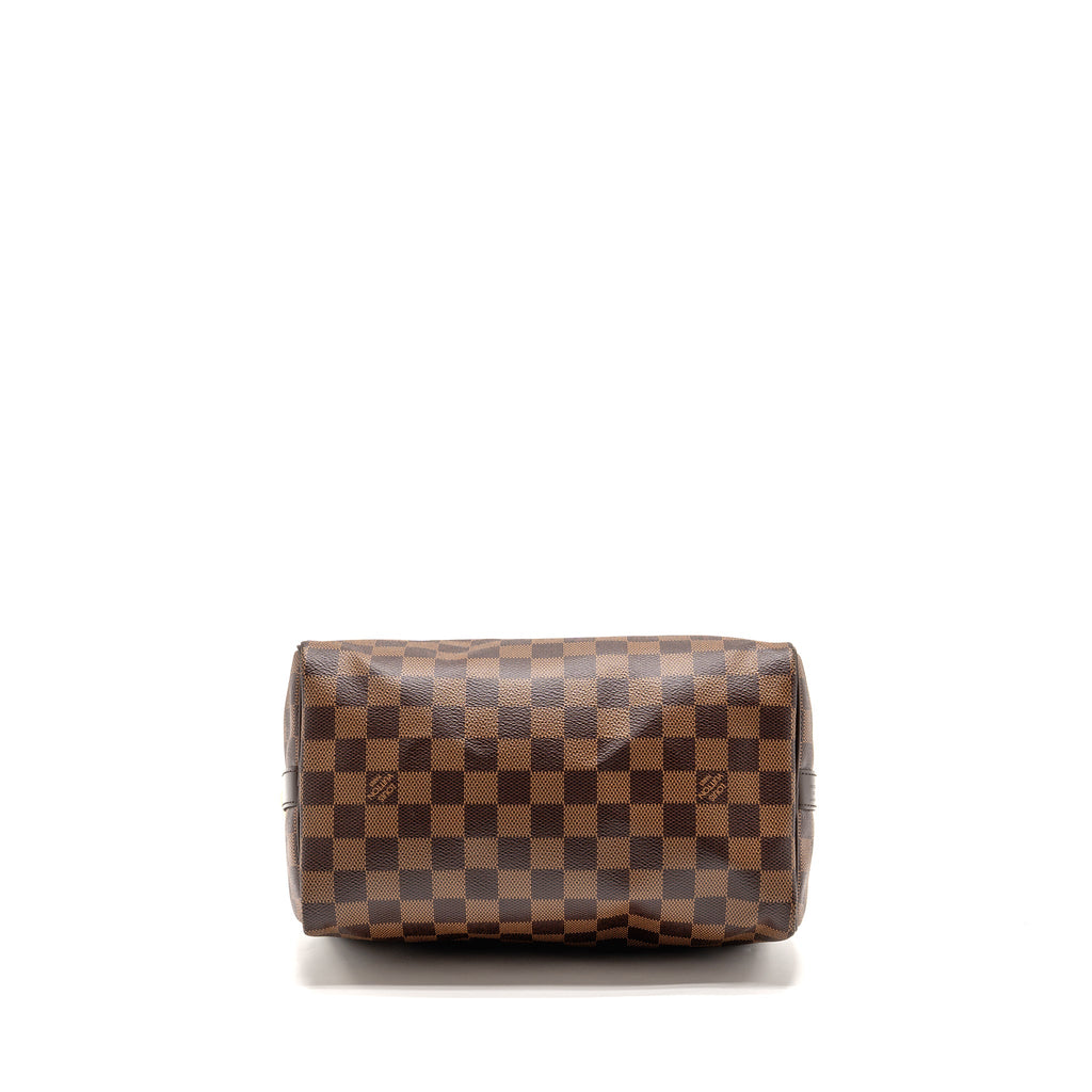 LOUIS VUITTON SPEEDY BANDOULIERE 25 DAMIER EBENE GHW