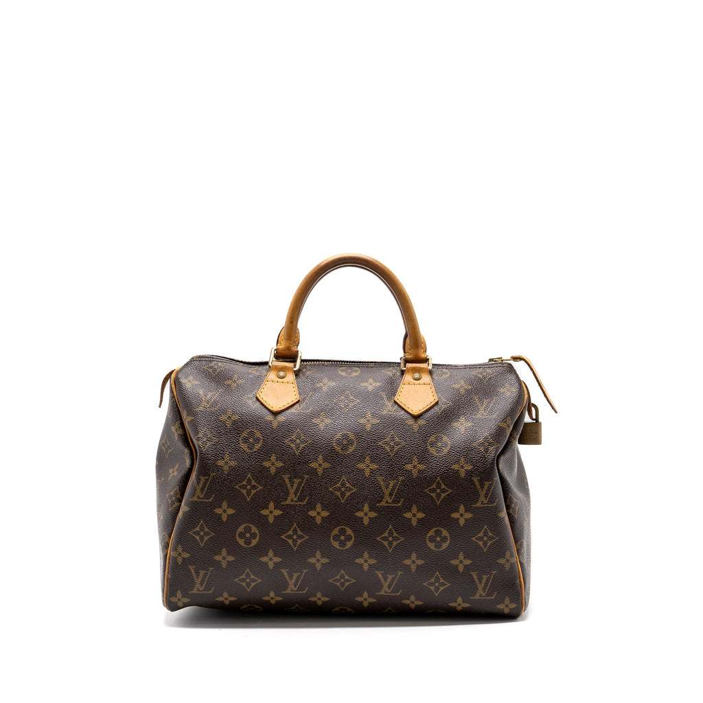 LOUIS VUITTON SPEEDY 30 MONOGRAM CANVAS GHW