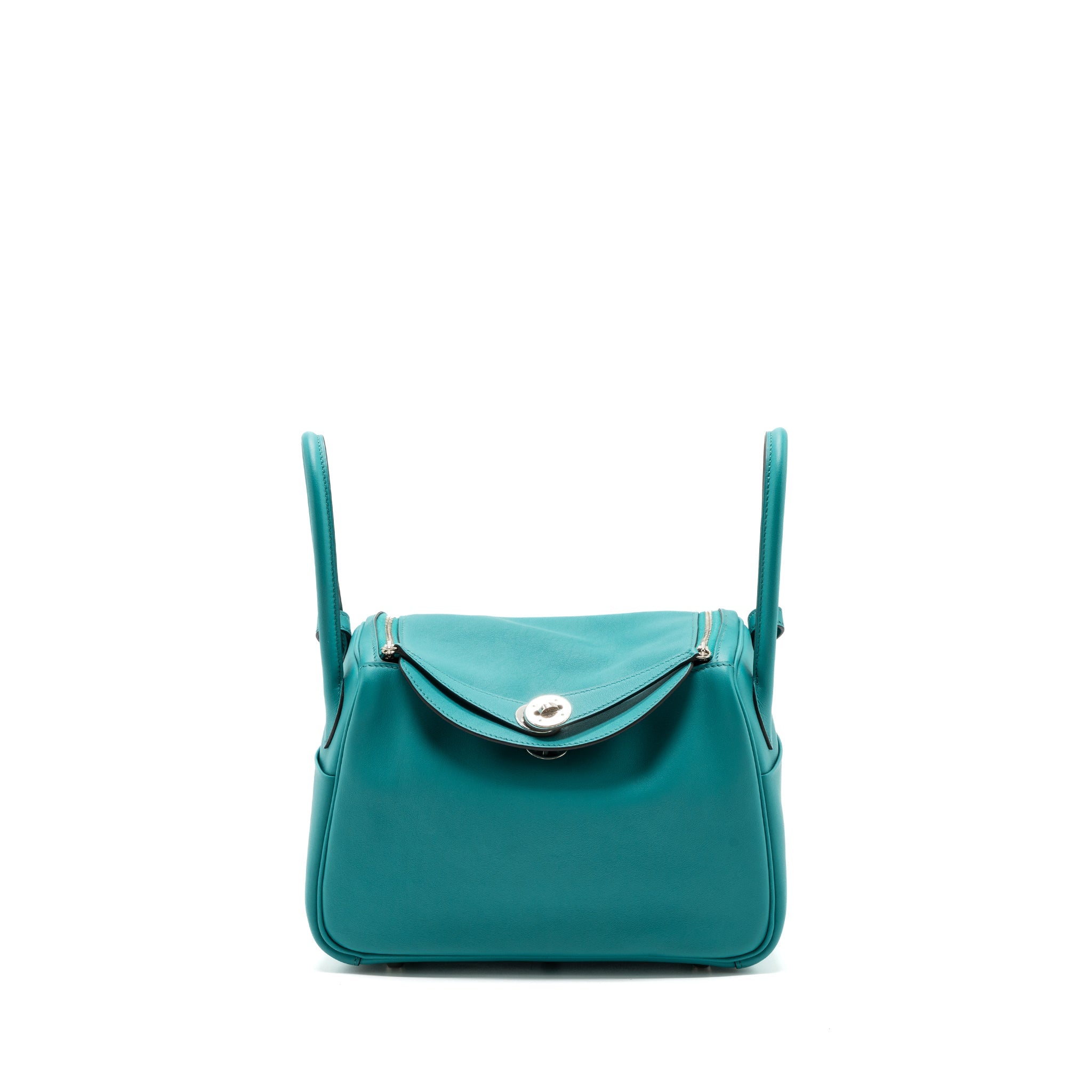 HERMES LINDY 26 SWIFT BLUE PAON SHW