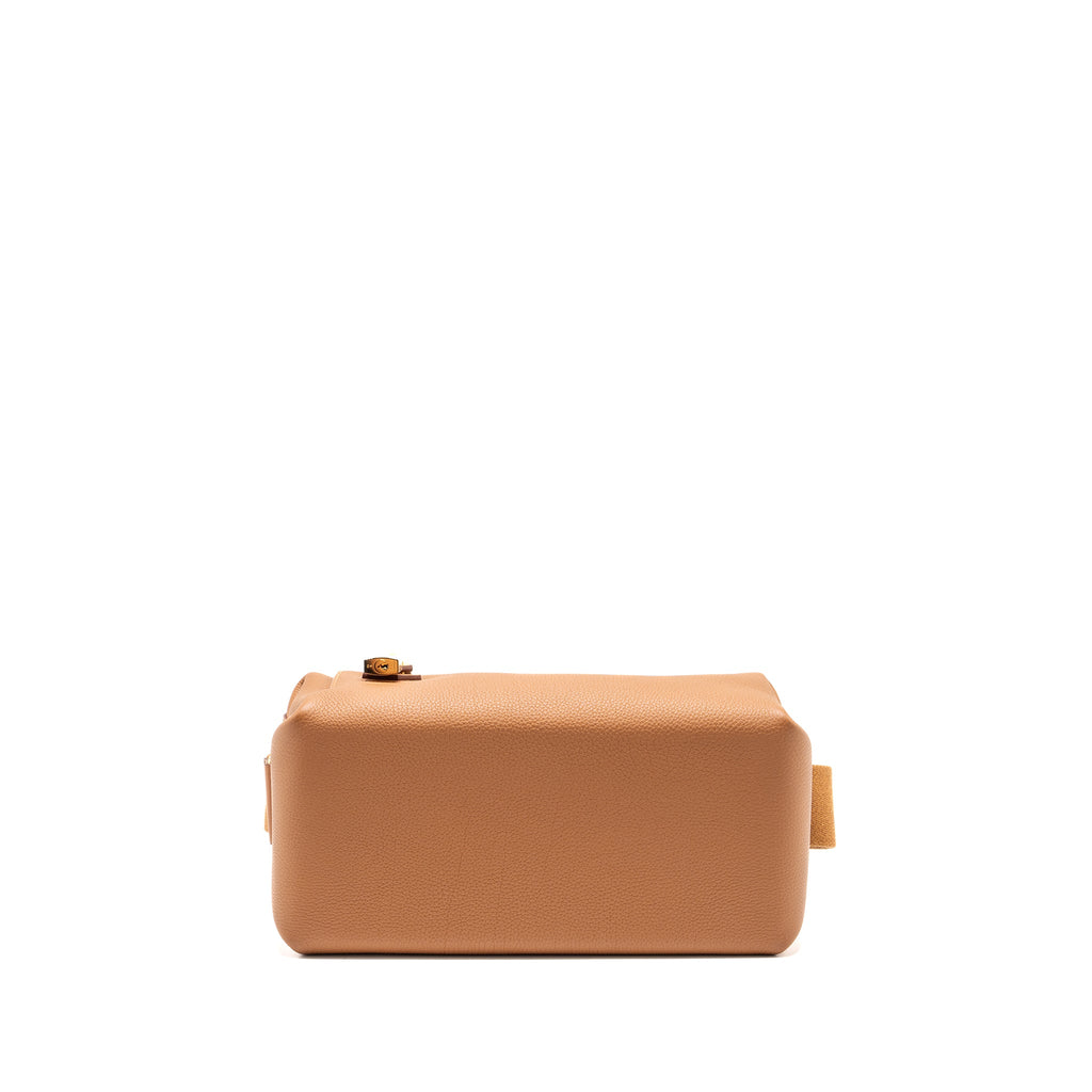 HERMES EMILE 30 BAG TOGO/SWIFT GOLD GHW