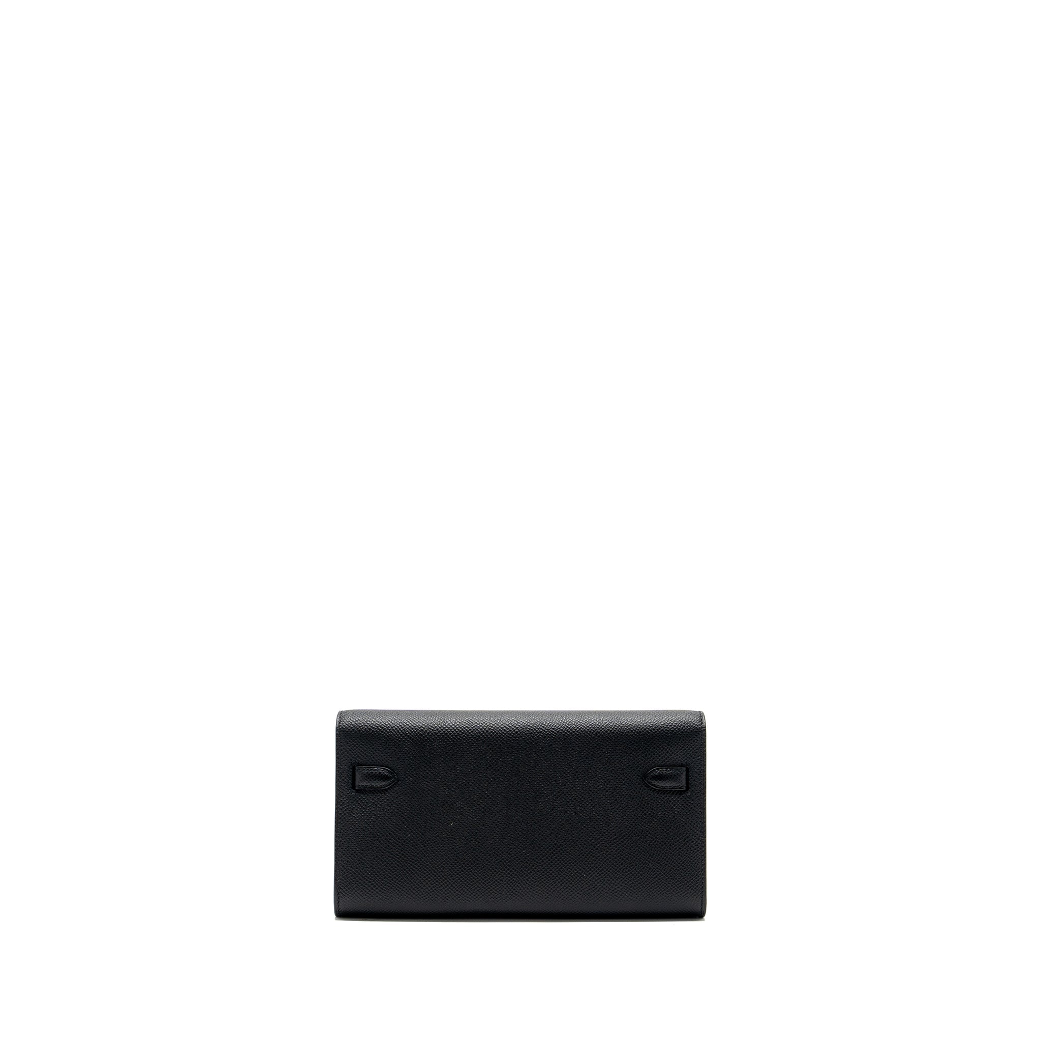 HERMES KELLY TO GO EPSOM BLACK GHW