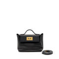 HERMES MINI 24/24 2424-21 BAG SWIFT / VOLUPTO BLACK GHW