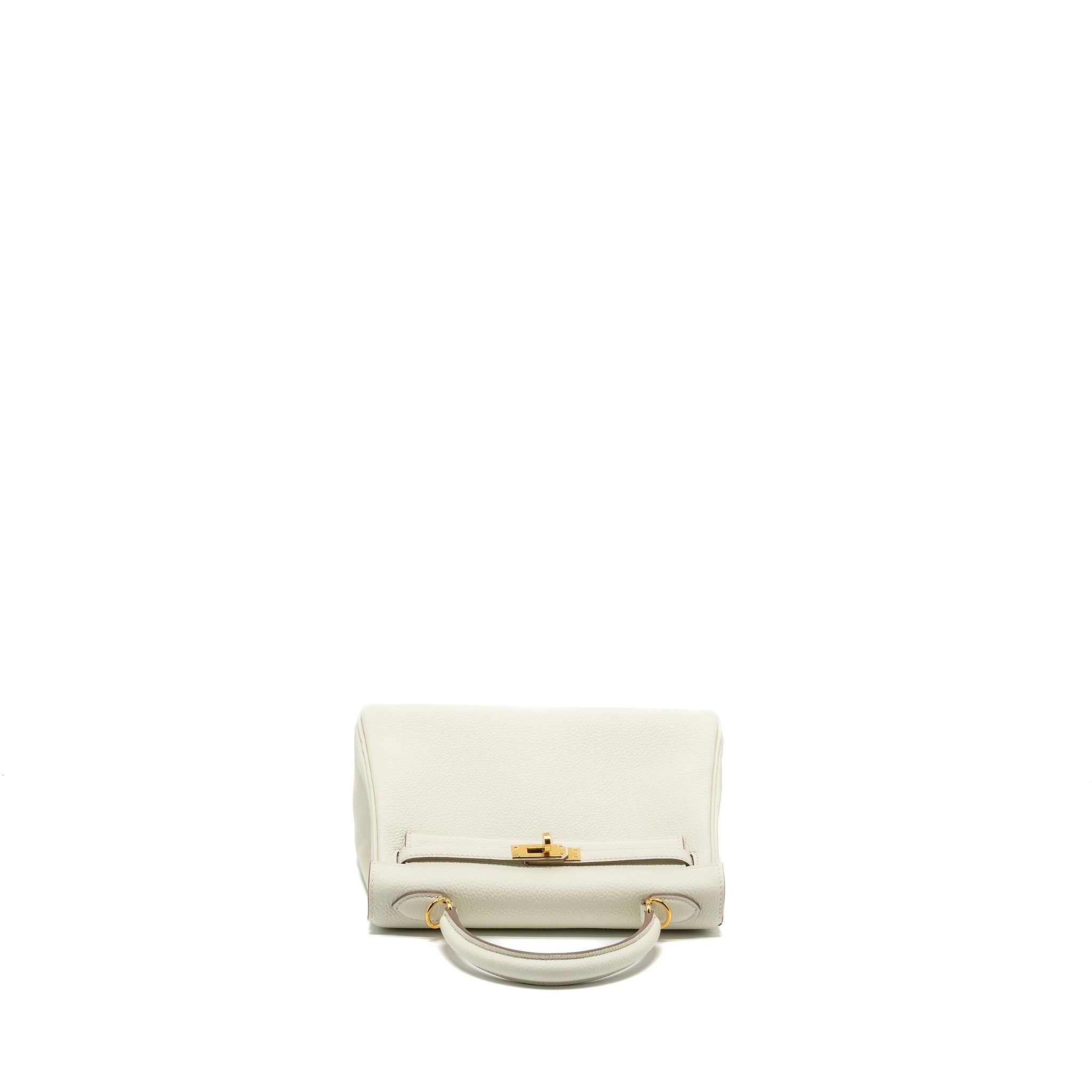 HERMES KELLY25 TOGO MUSHROOM GHW