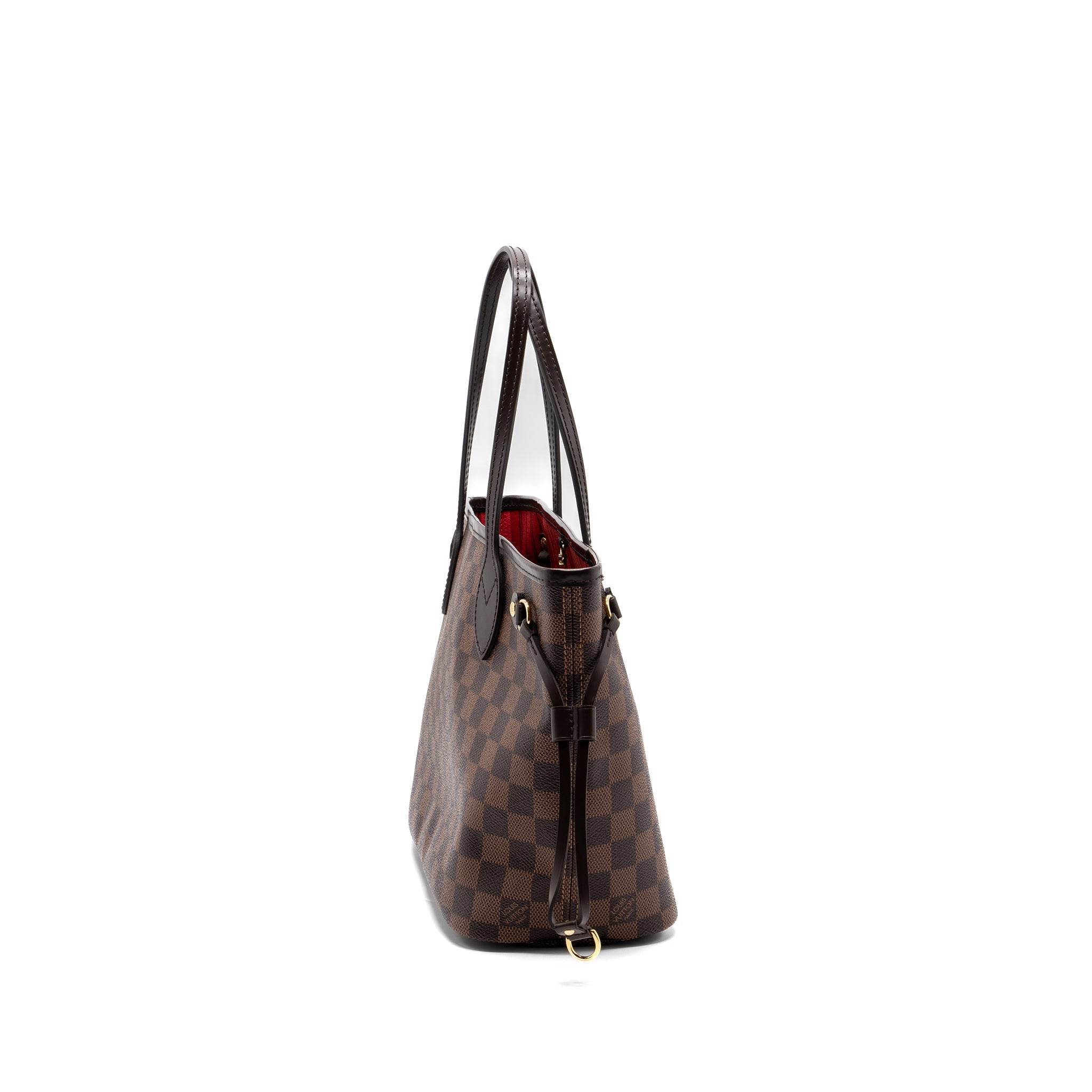 LOUIS VUITTON NEVERFULL PM DAMIER EBENE CANVAS GHW (NEW VERSION)