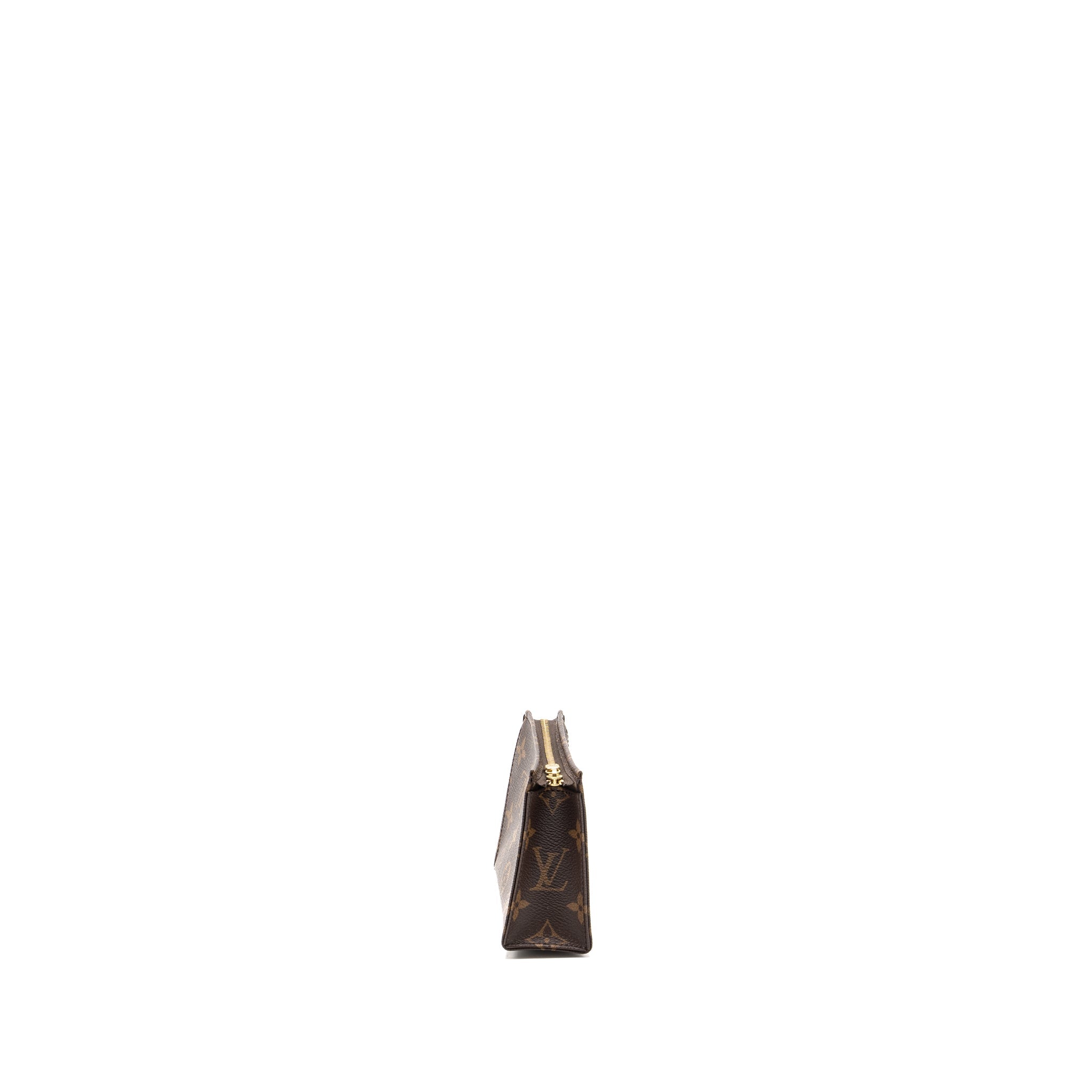 LOUIS VUITTON TOILETRY POCHETTE 15 MONOGRAM CANVAS GHW