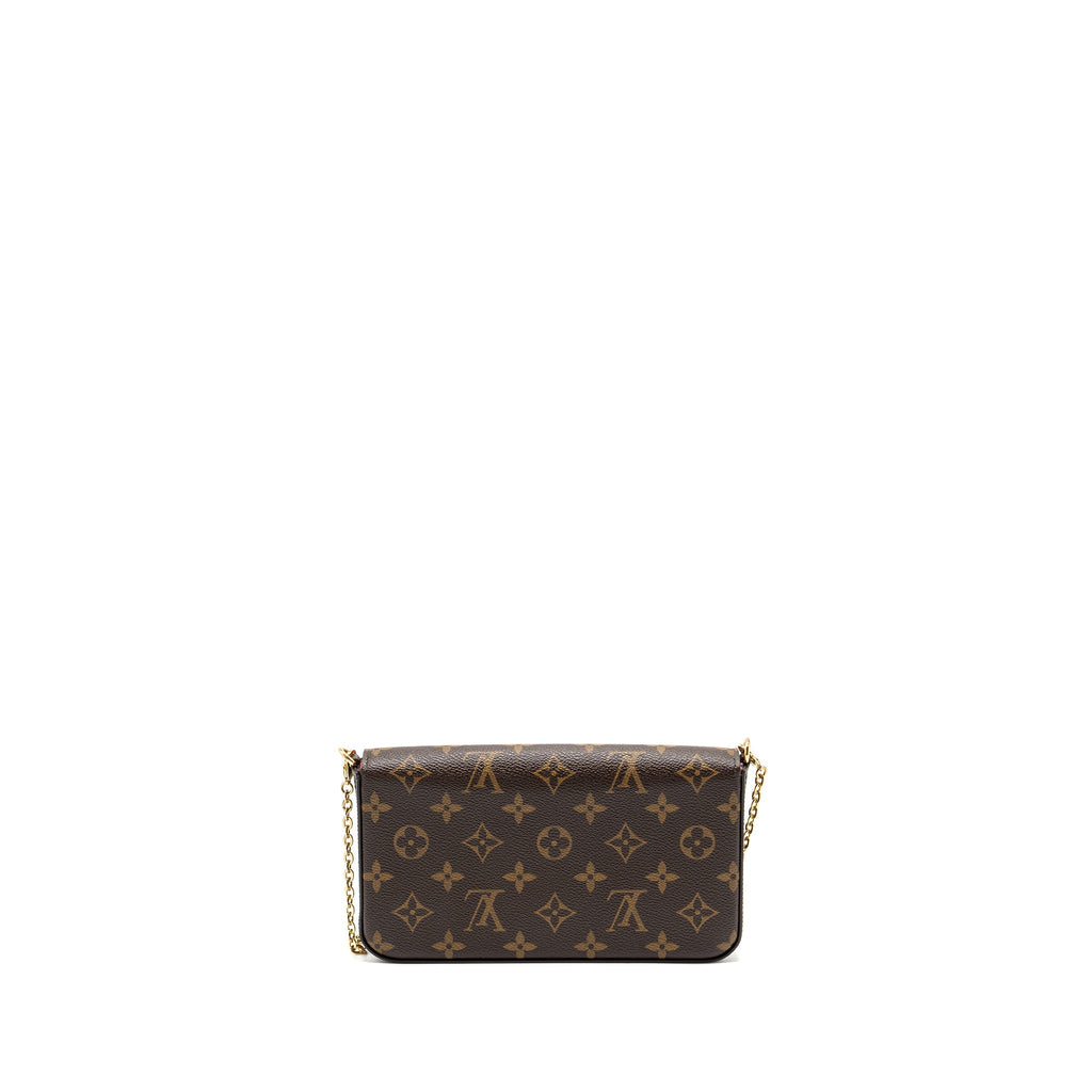 LOUIS VUITTON FELICIE CHRISTMAS LIMITED PRINT MONOGRAM CANVAS MULTICOLOUR GHW