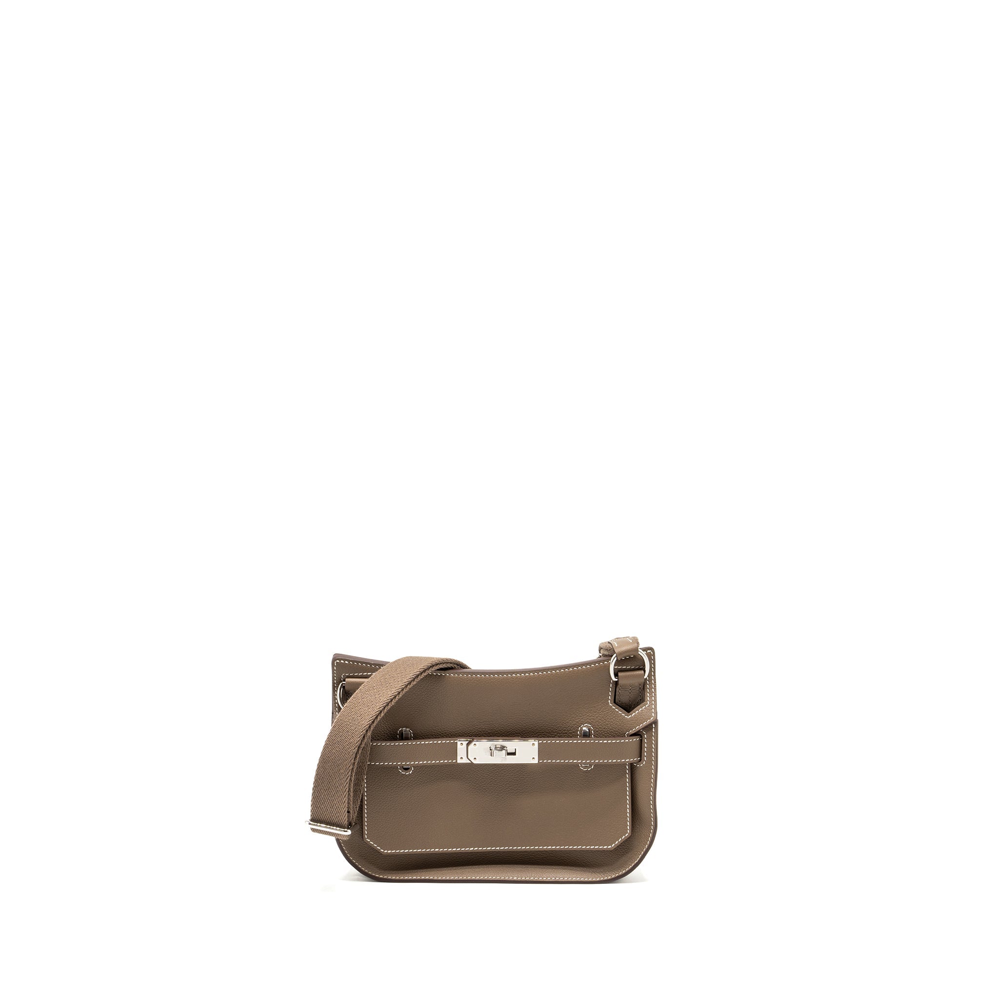 HERMES MINI JYPSIERE EVERCOLOR ETOUPE SHW