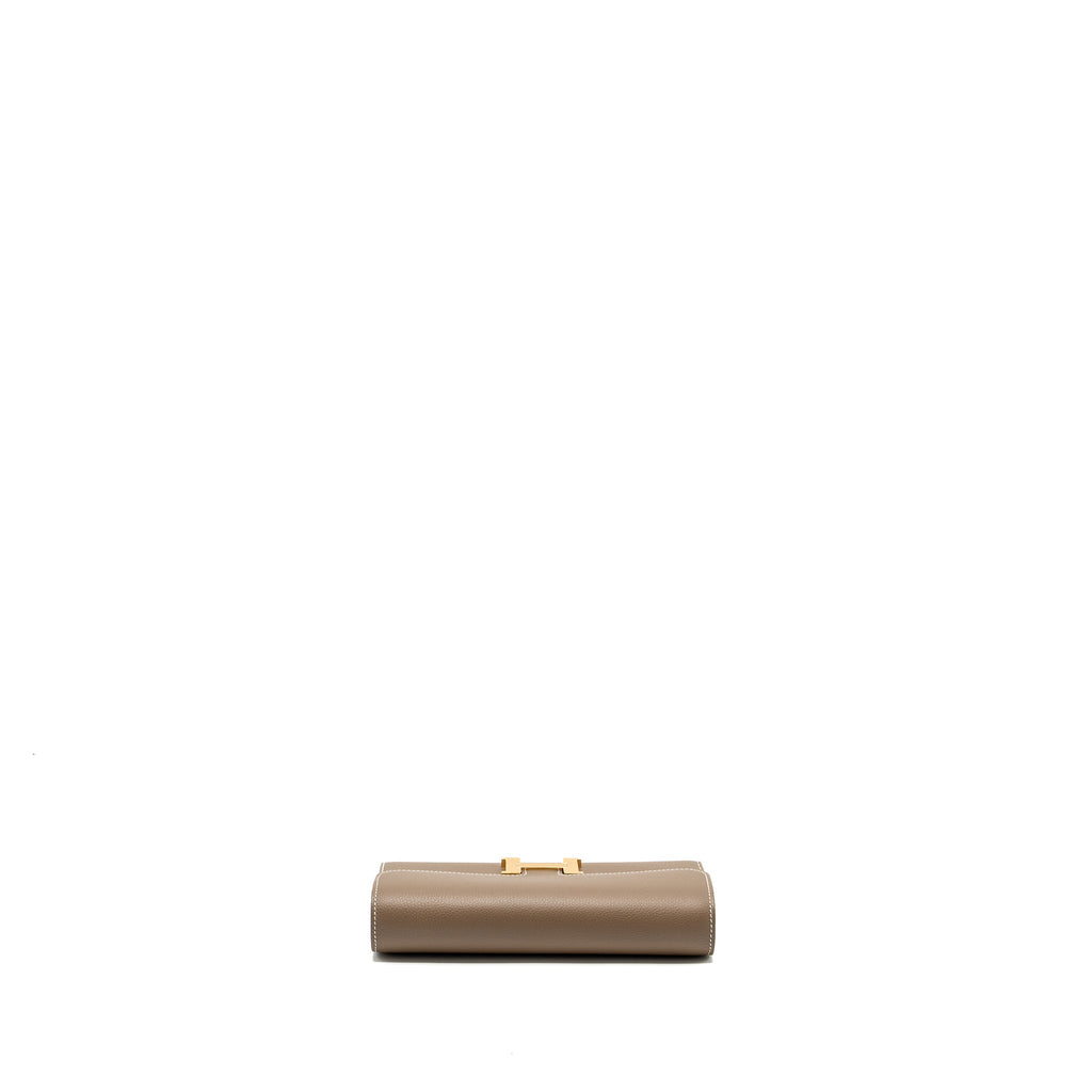 HERMES CONSTANCE TO GO EVERCOLOR ETOUPE GHW