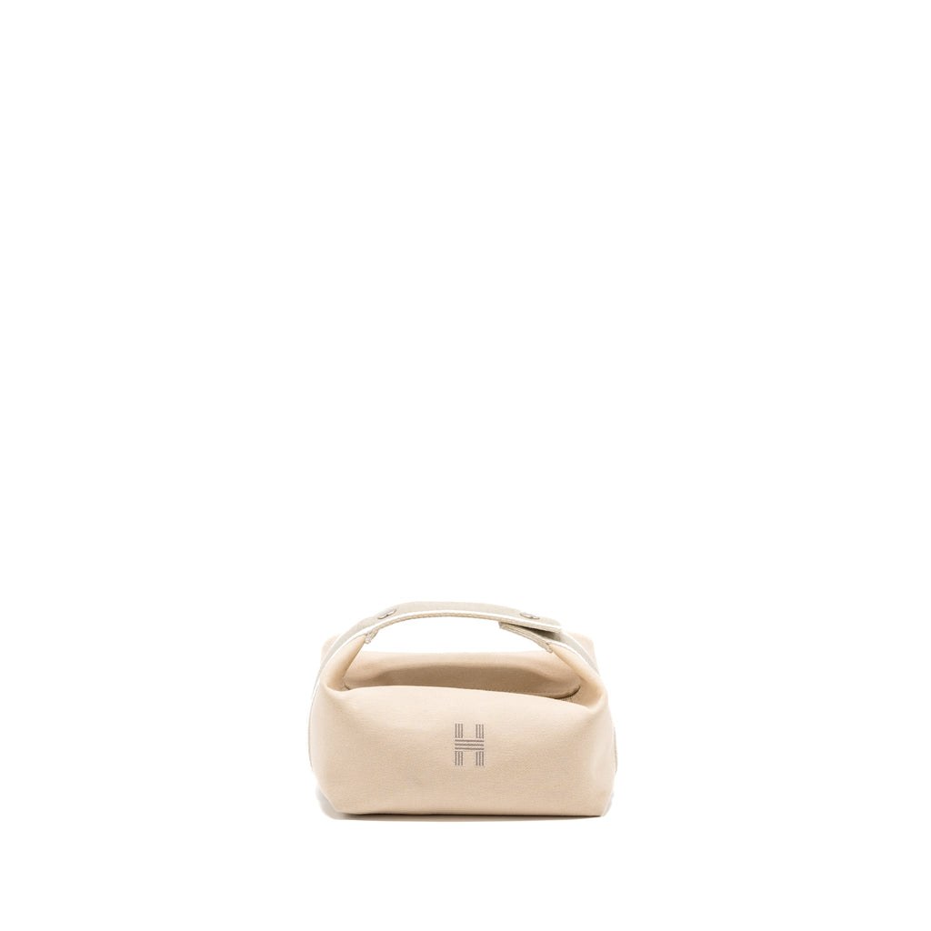 HERMES TROUSSE DE TOILETTE BRIDE A BRAC PM CANVAS NATURAL SHW