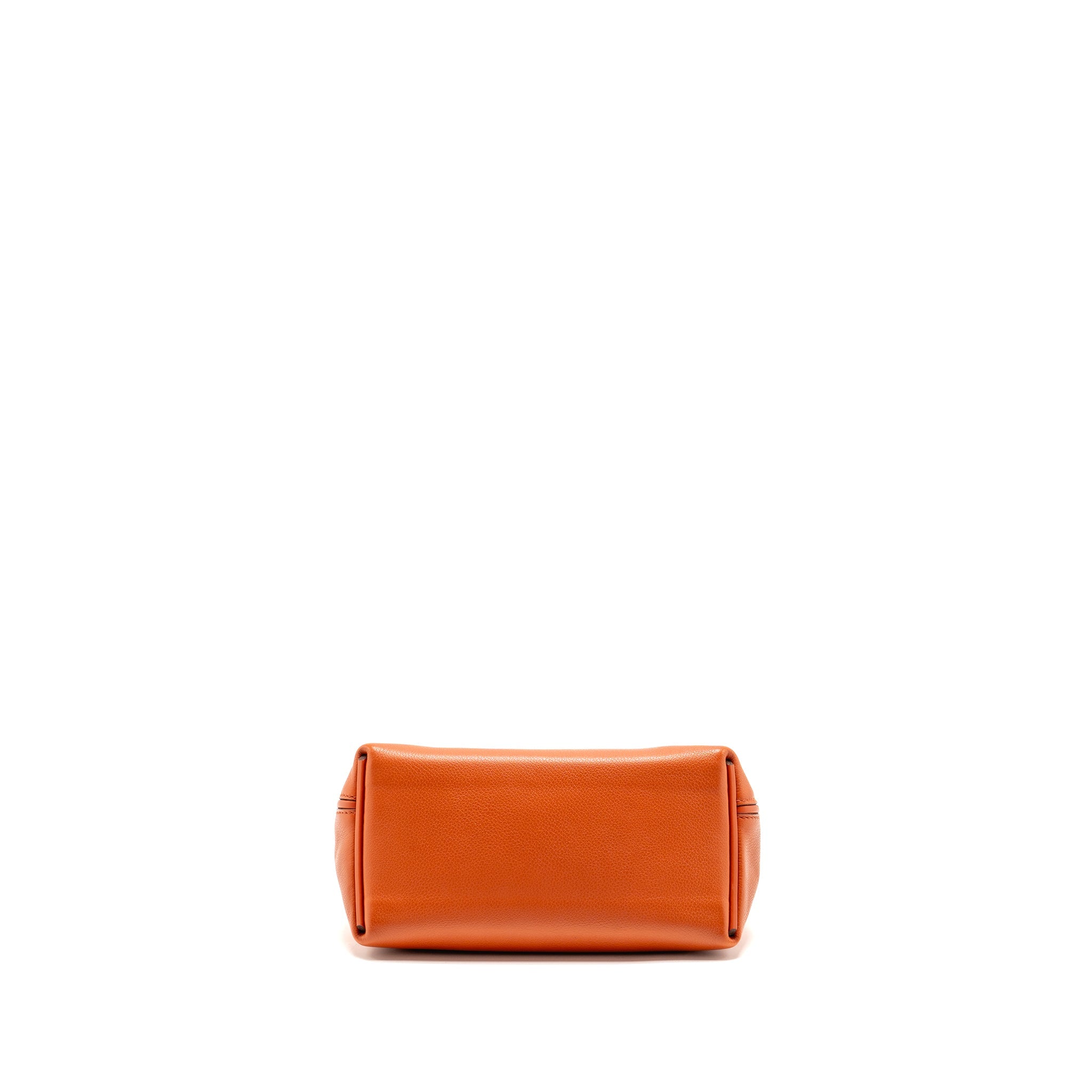 HERMES MINI 24/24 2424-21 BAG EVERCOLOR/ SWIFT TERRE/ CAPUCINE / ANEMONE GHW
