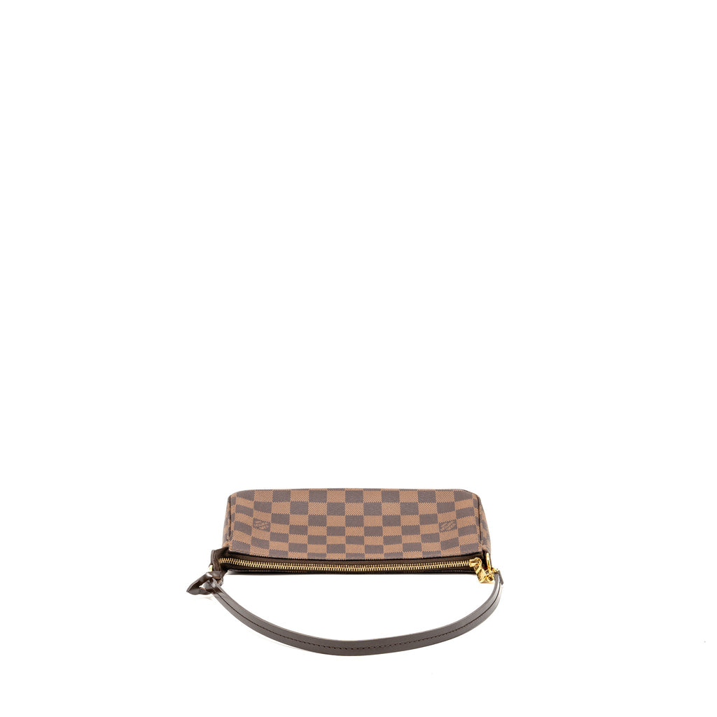LOUIS VUITTON POCHETTE ACCESSOIRES DAMIER EBENE CANVAS GHW