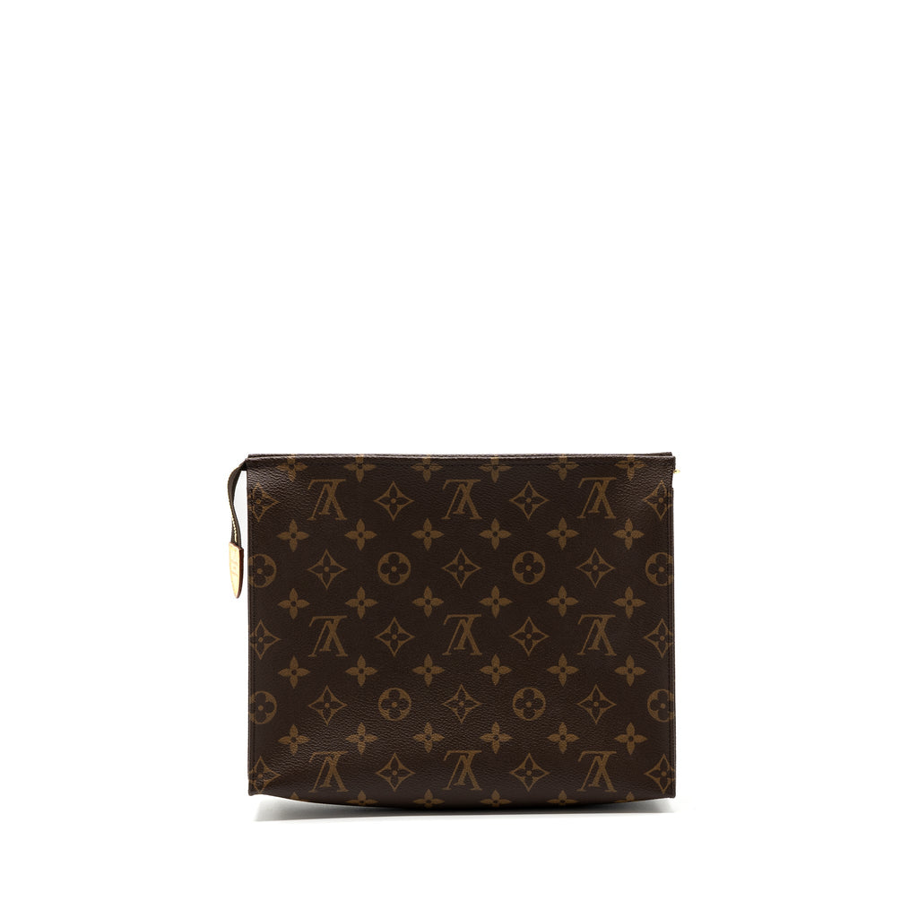 LOUIS VUITTON TOILETRY POCHETTE MONOGRAM CANVAS GHW
