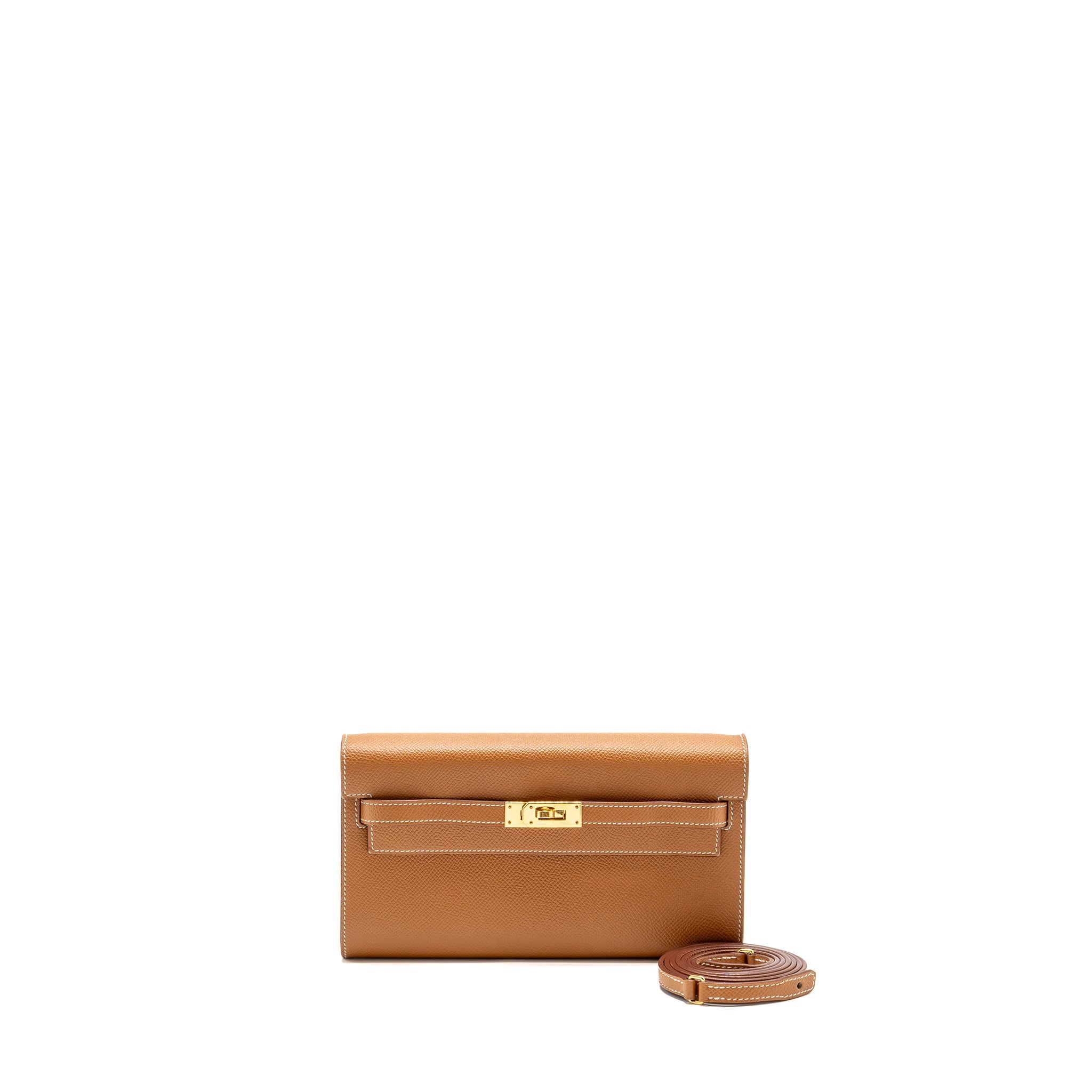 HERMES KELLY TO GO EPSOM GOLD GHW