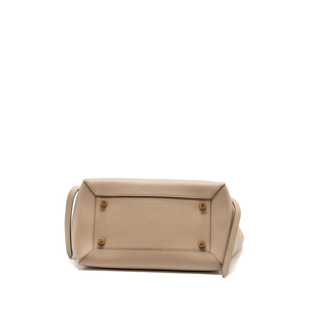 CELINE MINI BELT BAG CALFSKIN LIGHT TAUPE GHW