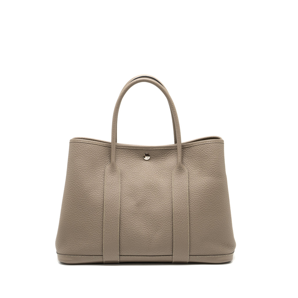 HERMES GARDEN PARTY 36 COUNTRY GRIS ASPHALTE SHW