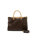 LOUIS VUITTON PALLAS DUNE TOTE BAG MONOGRAM CANVAS / BEIGE GHW