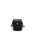 CHANEL 23S MINI BACKPACK CAVIAR BLACK LGHW (MICROCHIP)