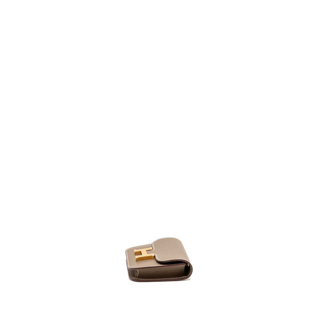 HERMES CONSTANCE SLIM EVERCOLOR ETOUPE GHW