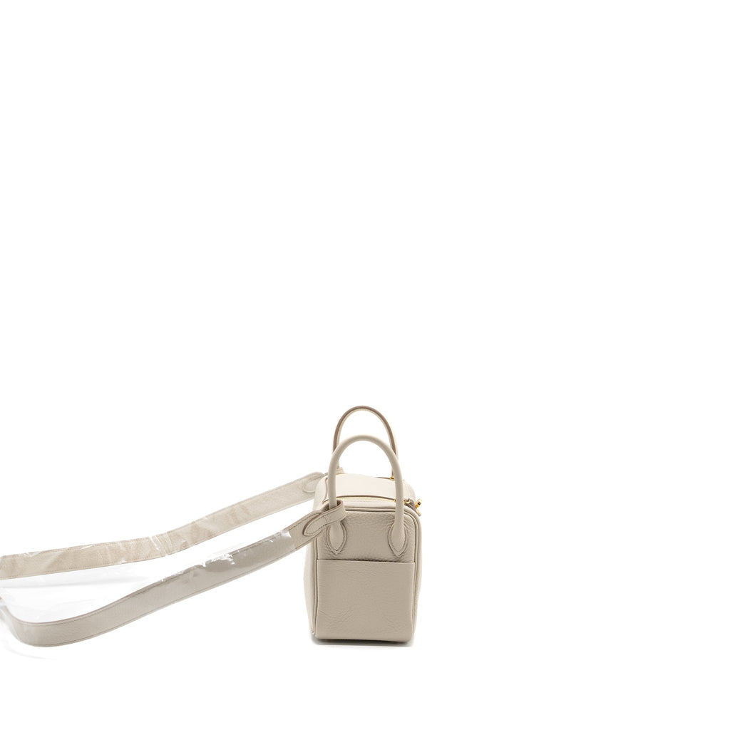 HERMES MINI LINDY CLEMENCE 8L BETON GHW