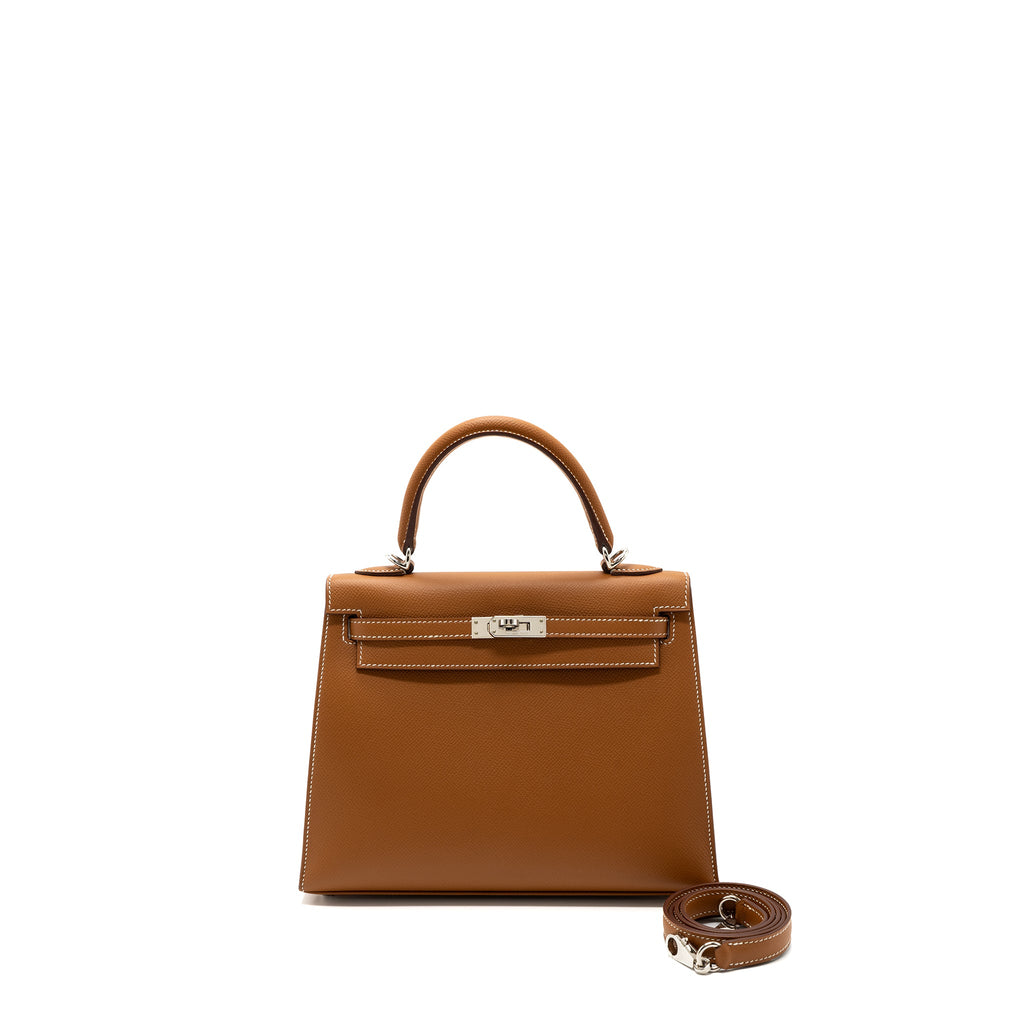 HERMES KELLY 25 EPSOM GOLD SHW