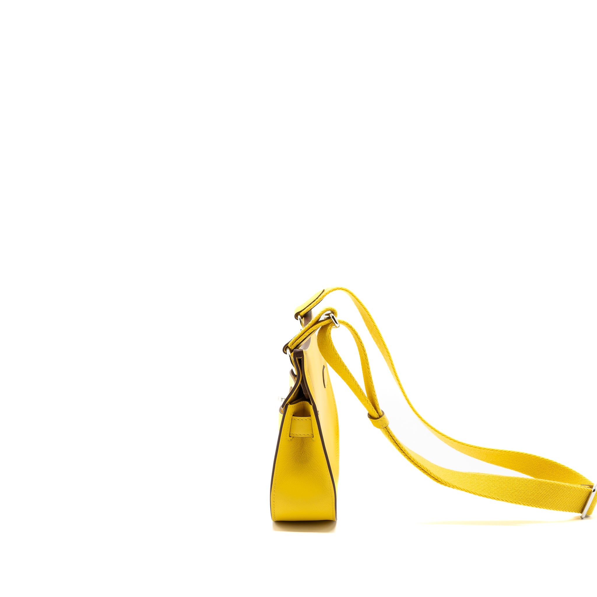 HERMES MINI JYPSIERE SWIFT/SANGLE WOOLY JAUNE NAPLES SHW