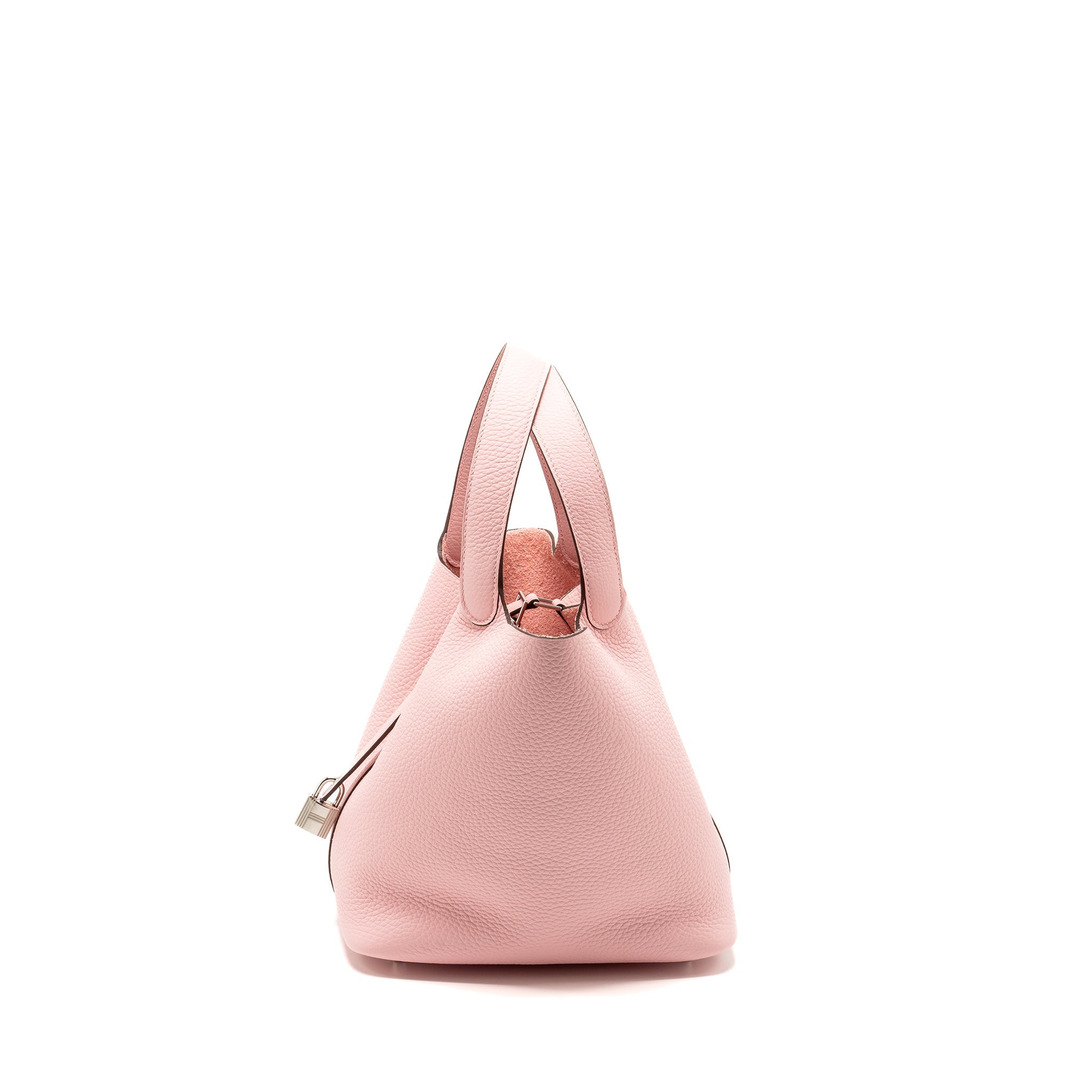 HERMES PICOTIN 22 LOCK BAG CLEMENCE ROSE SAKURA SHW