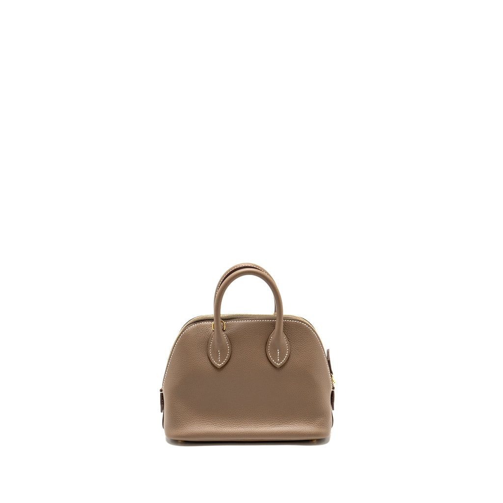 HERMES MINI BOLIDE EVERCOLOR ETOUPE GHW