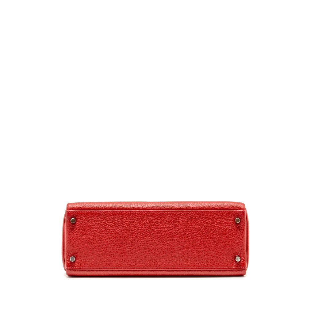HERMES KELLY 32 CLEMENCE RED SHW