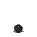CHANEL ROUND SIP CLUTCH WITH CHAIN CAVIAR BLACK SHW