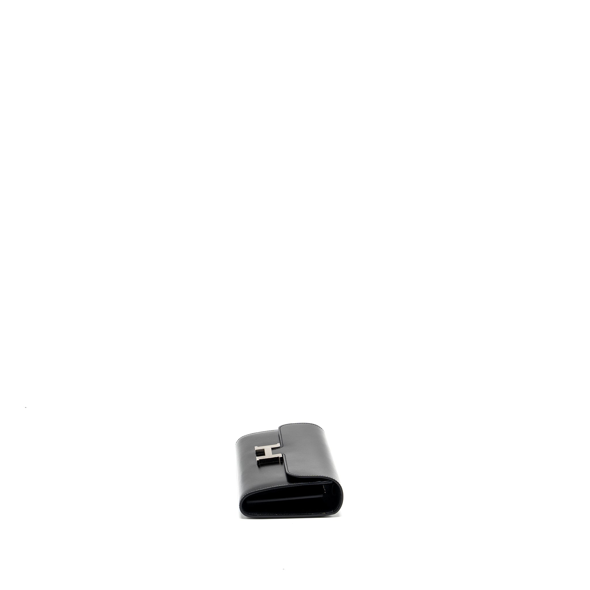 HERMES CONSTANCE TO GO BOX CALFSKIN BLACK SHW