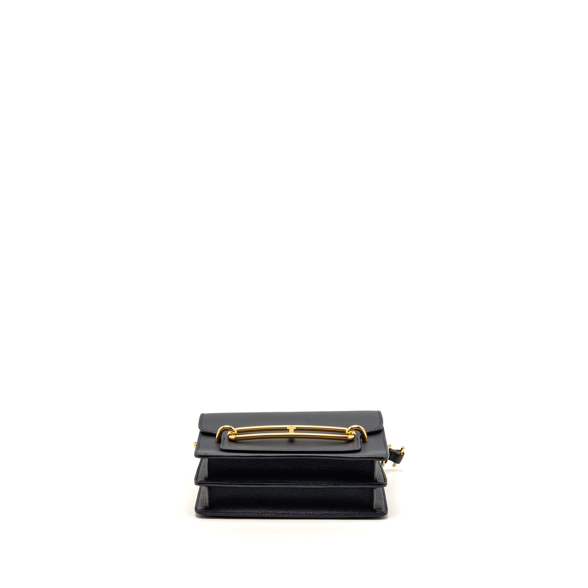 HERMES MINI ROULIS EVERCOLOR BLUE NUIT GHW
