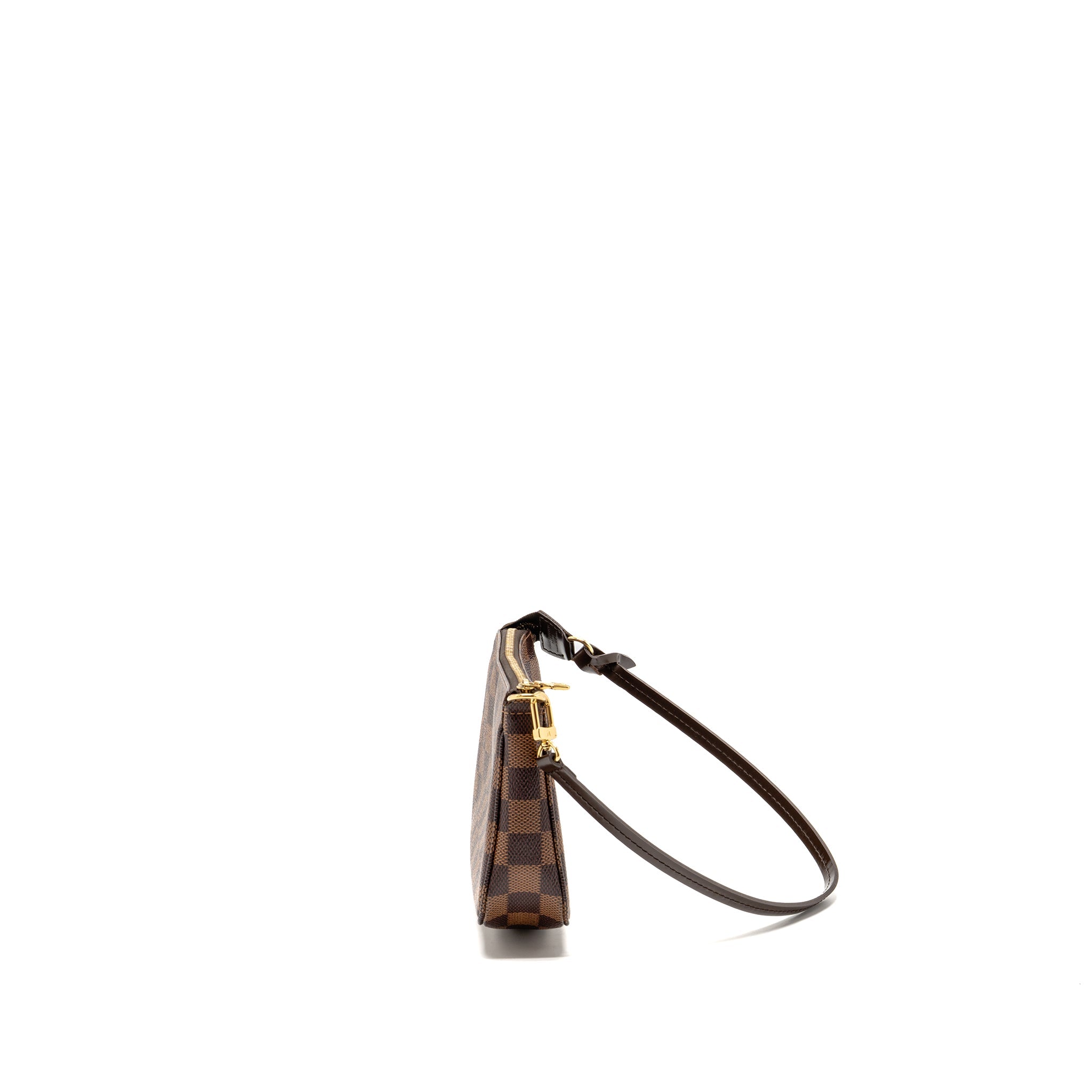 LOUIS VUITTON POCHETTE ACCESSOIRES DAMIER EBENE CANVAS GHW