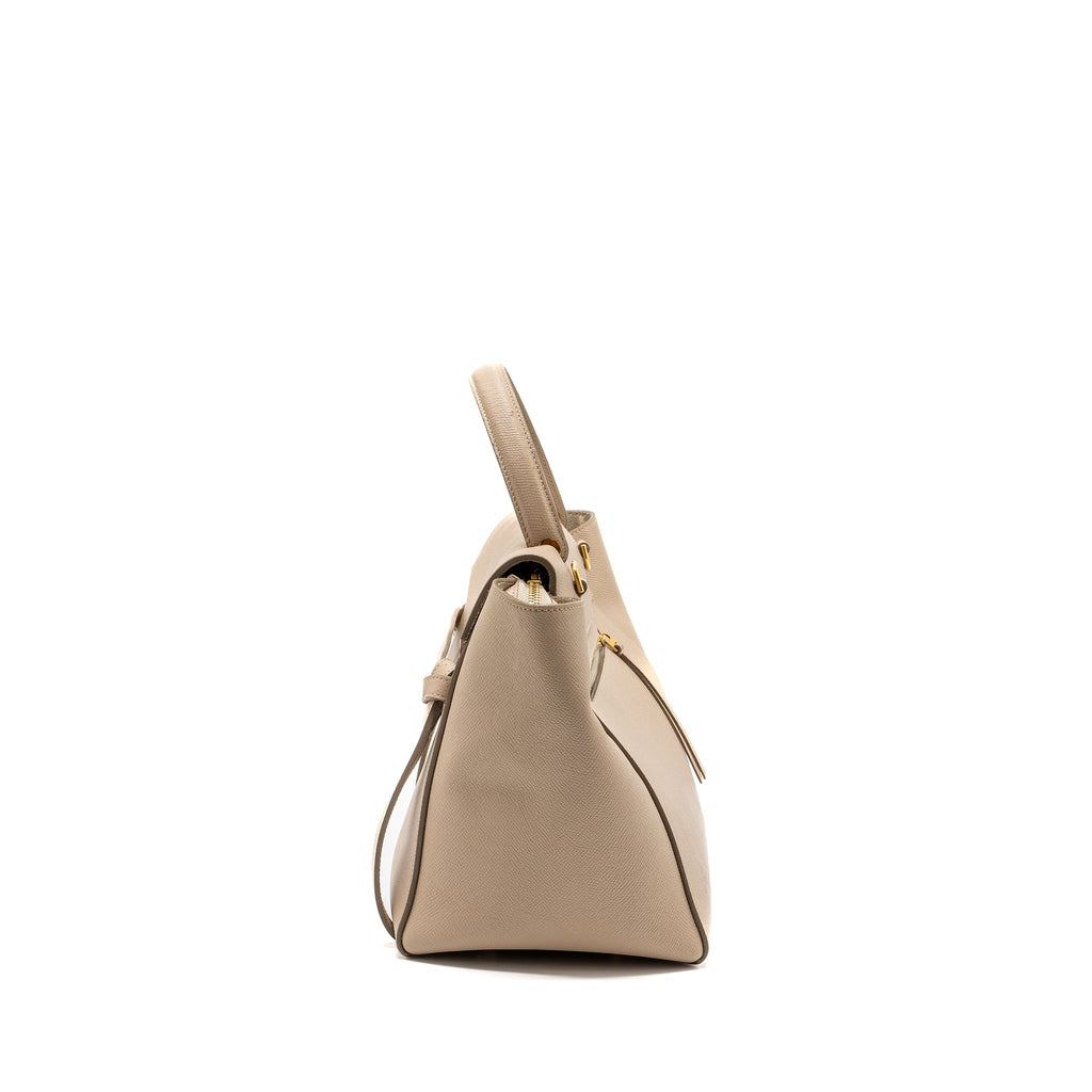 CELINE MINI BELT BAG CALFSKIN LIGHT TAUPE GHW
